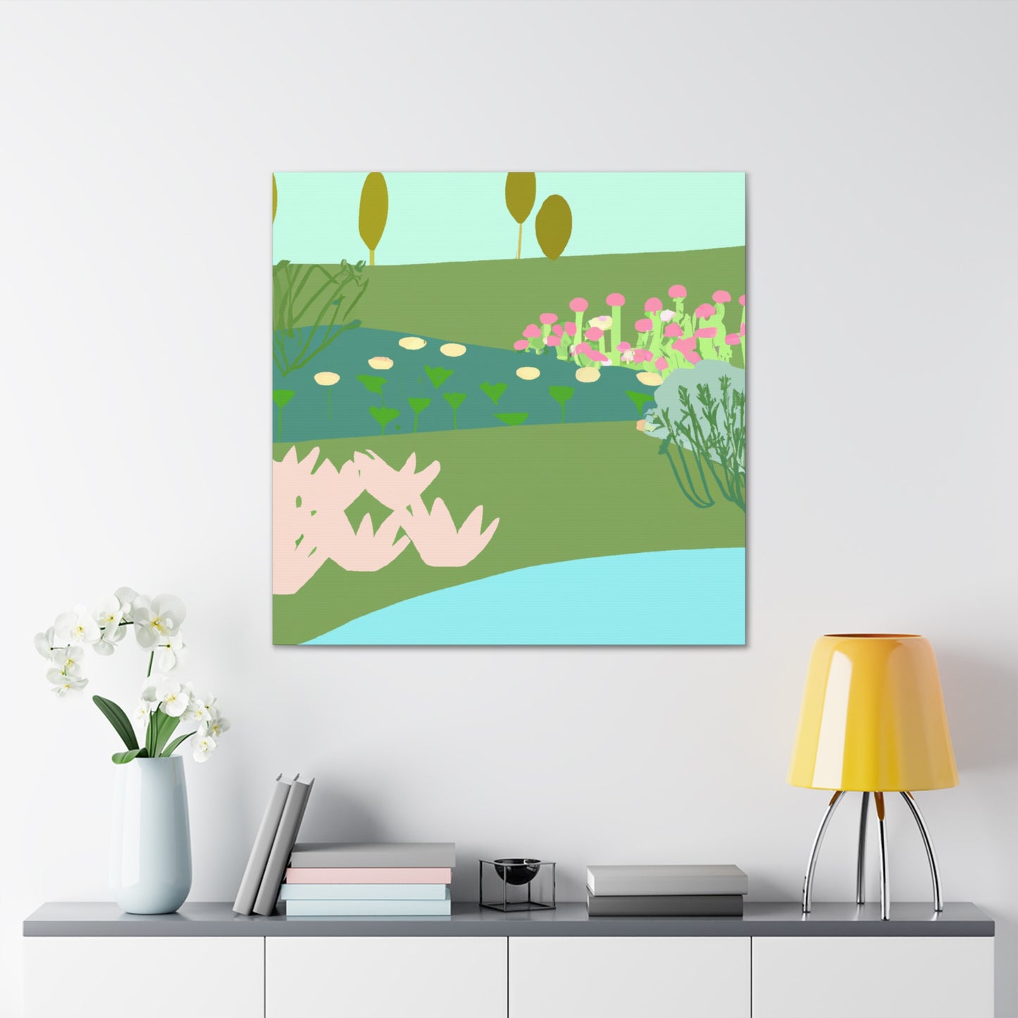 Garden of Delights - Landscape - Canvas
