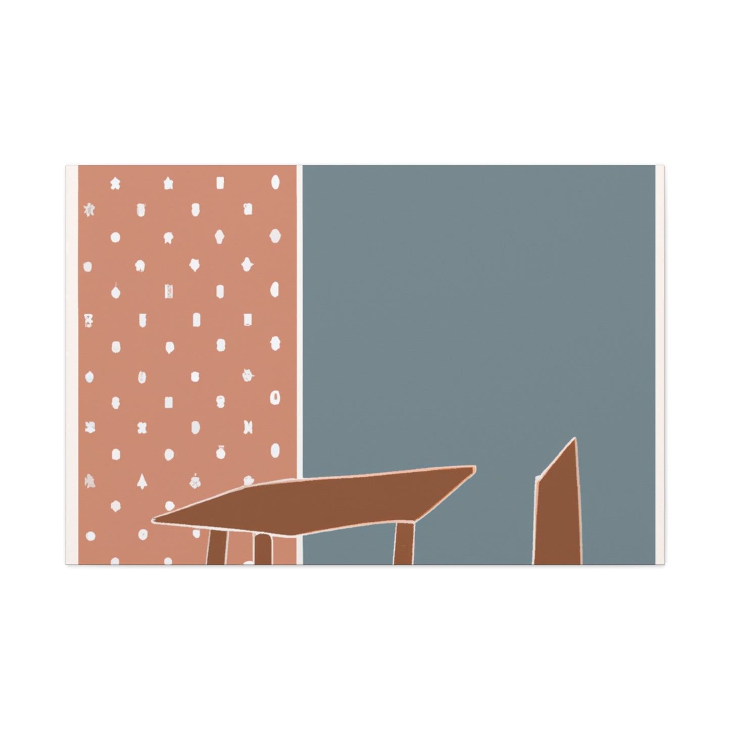 "Magnificent Bristleback" - Midcentury Canvas
