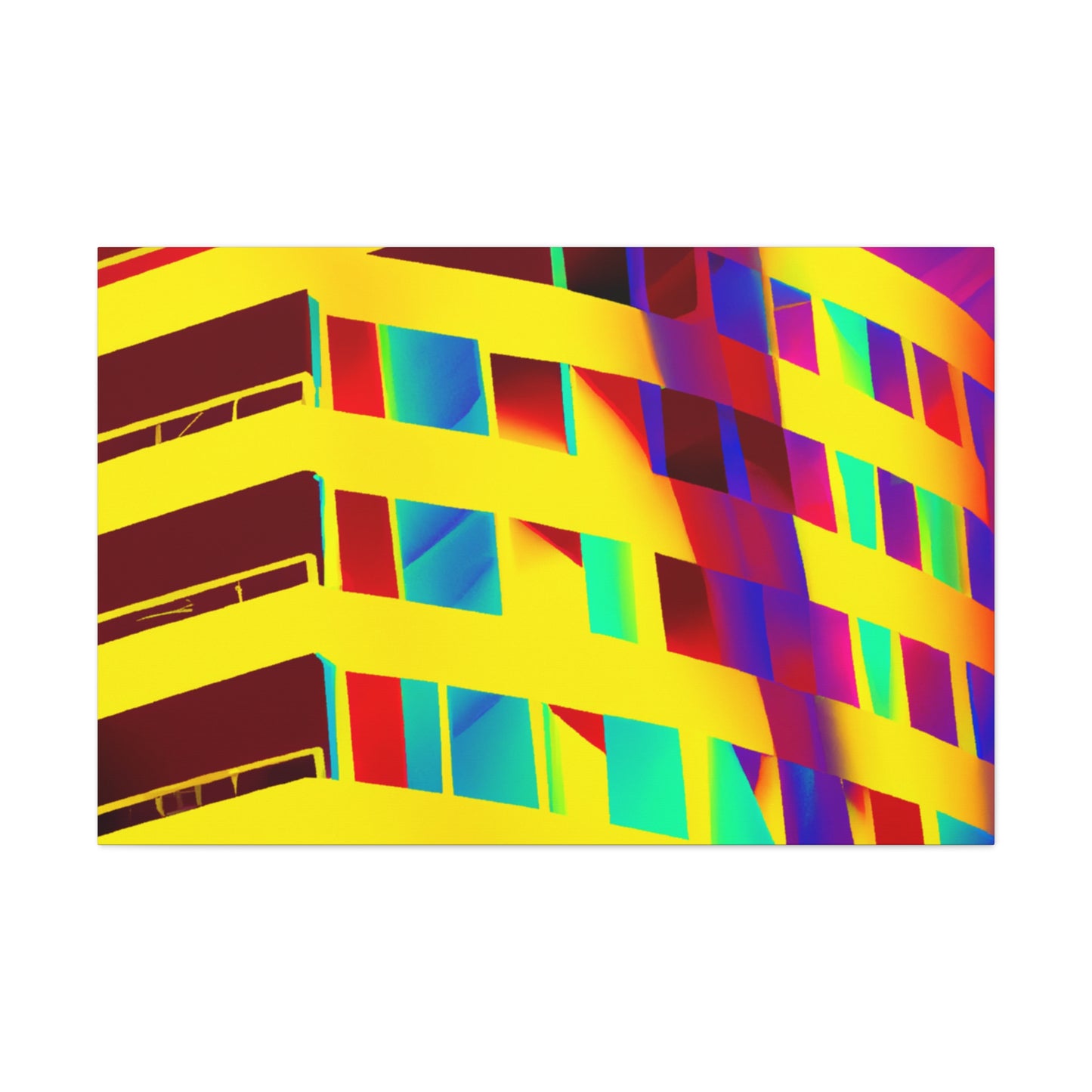 Majestic - Architectural Canvas Pop Art
