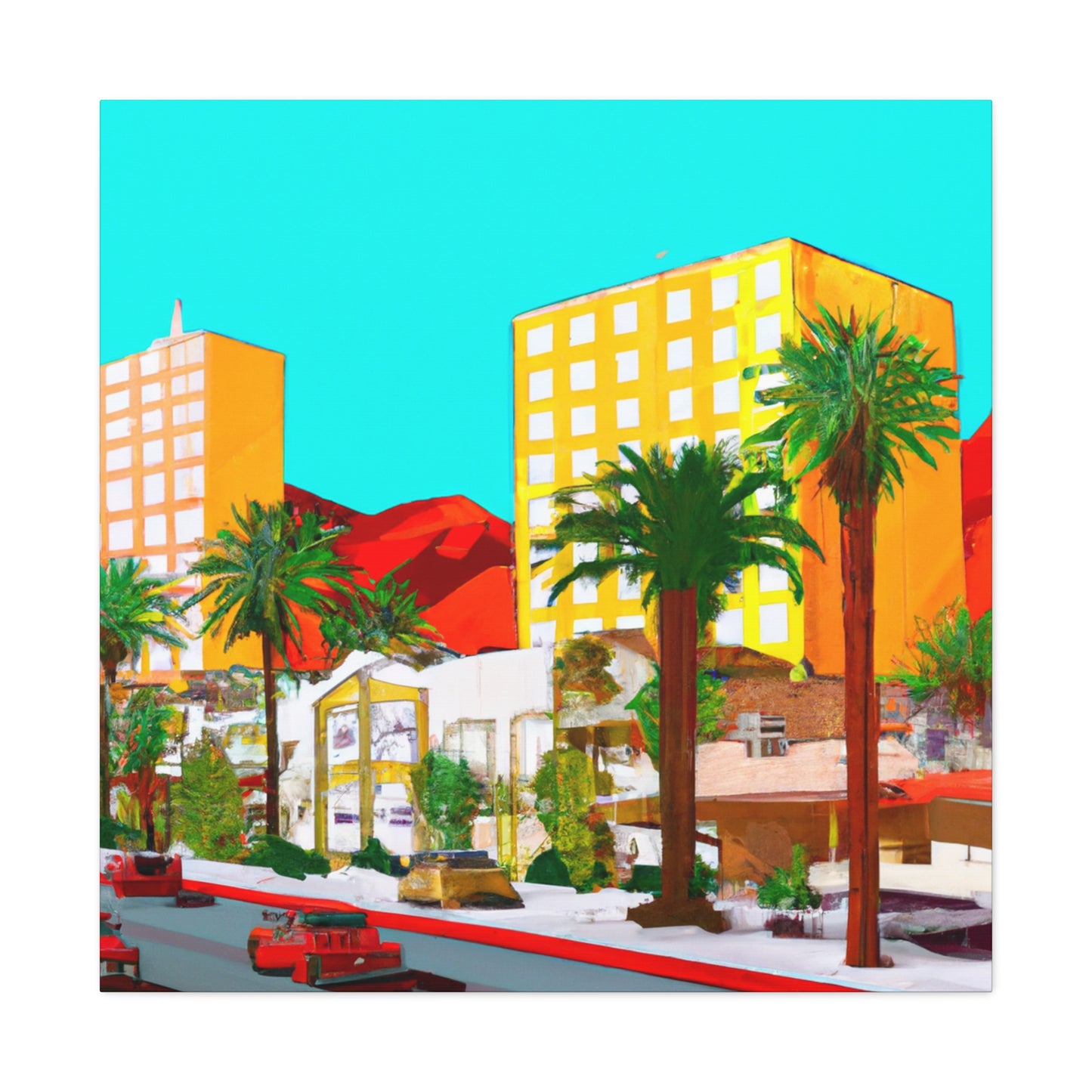 Sahara Sands - Architectural - Canvas