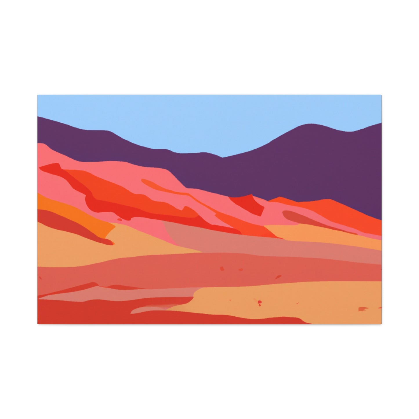 Dusty Plume Landscape - Canvas
