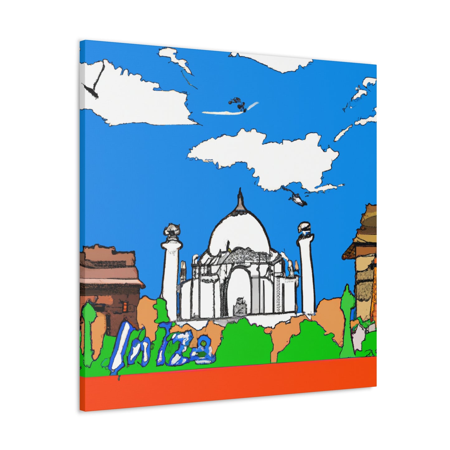 Nalanda - Destination India - Canvas