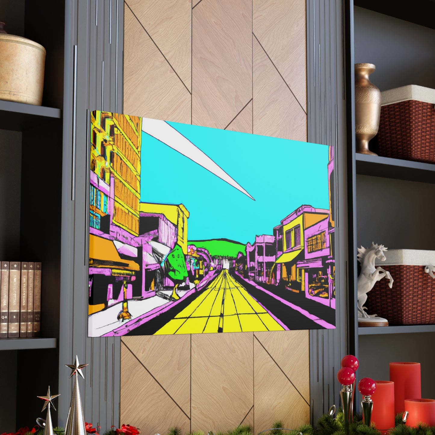 Sunset Blvd - Canvas Pop Art