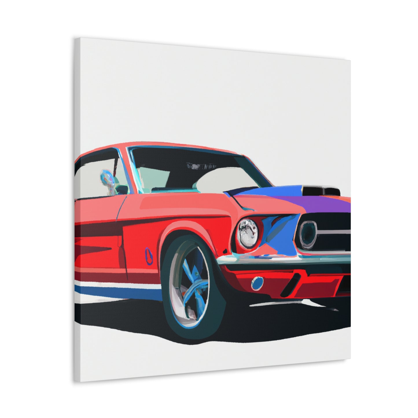 Crank That Rod - Automobile - Canvas