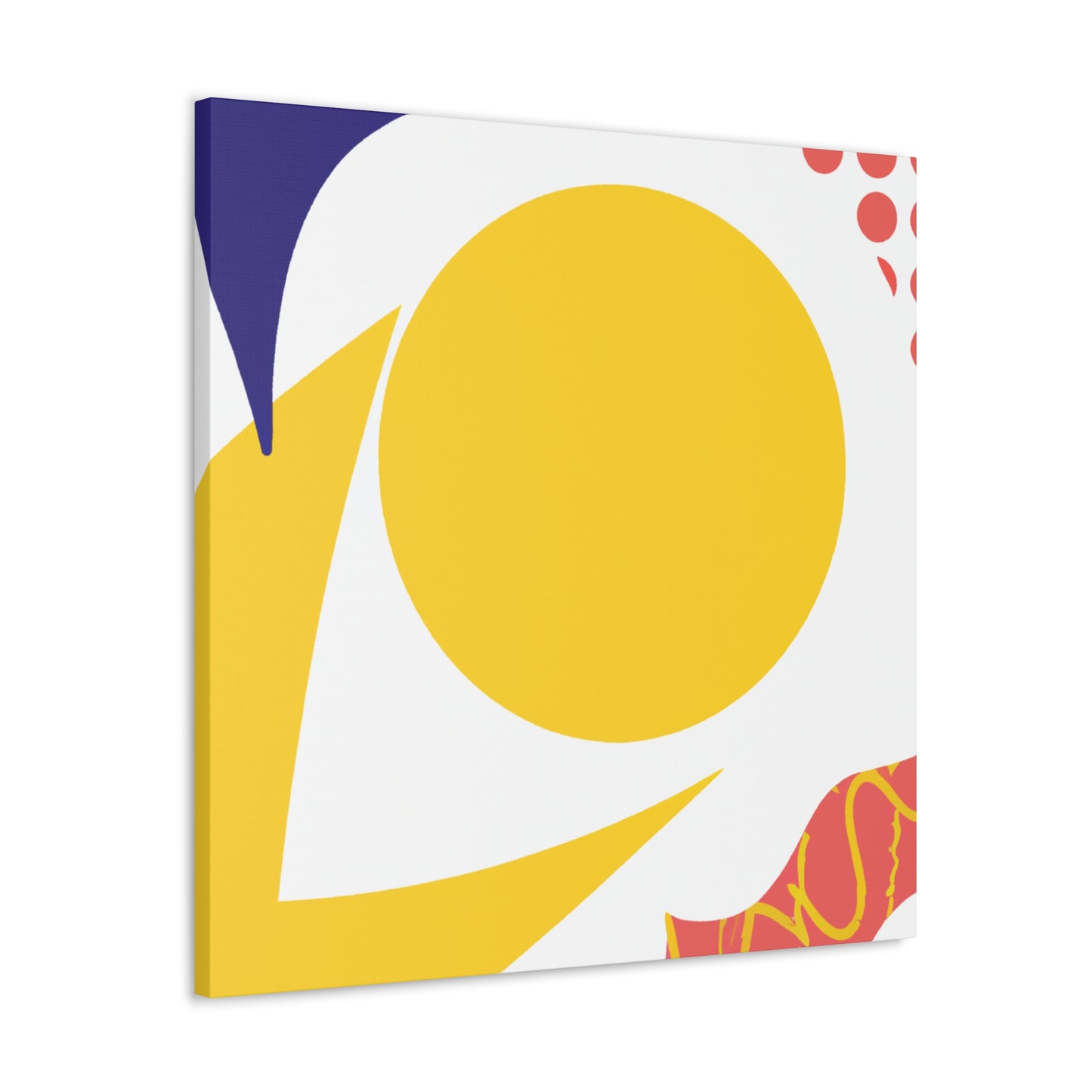 Radiant Grid- Midcentury - Canvas