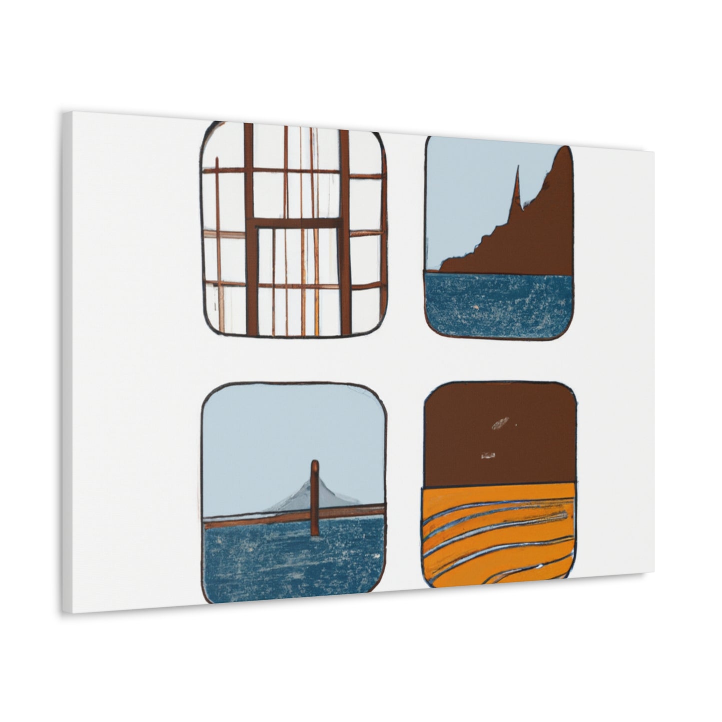 Zen of Elegance - Minimalism - Canvas