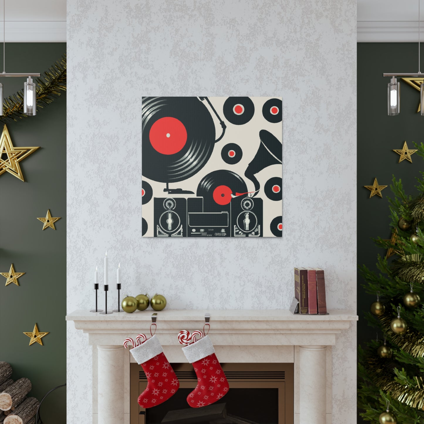 The Vinyl Studio - Retro Music and Film Canvas