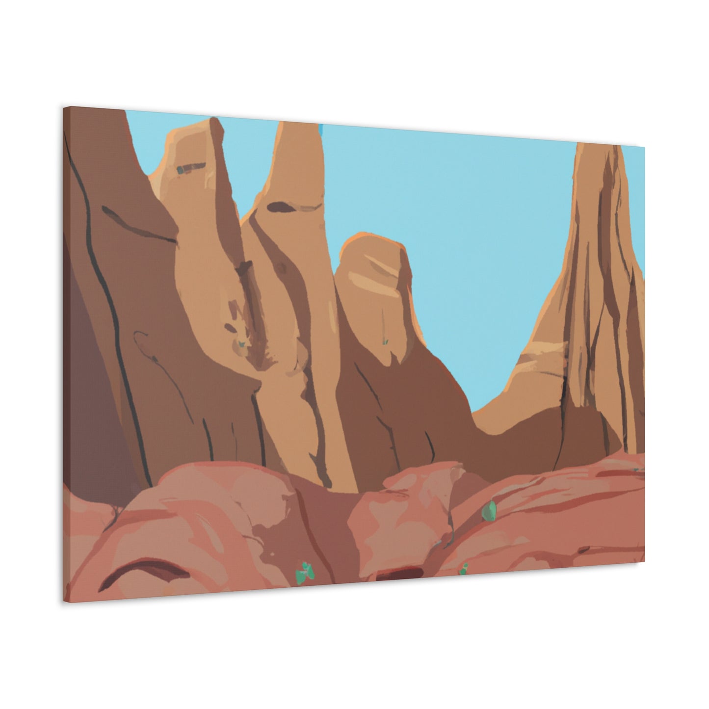 Sandscape - Landscape - Canvas