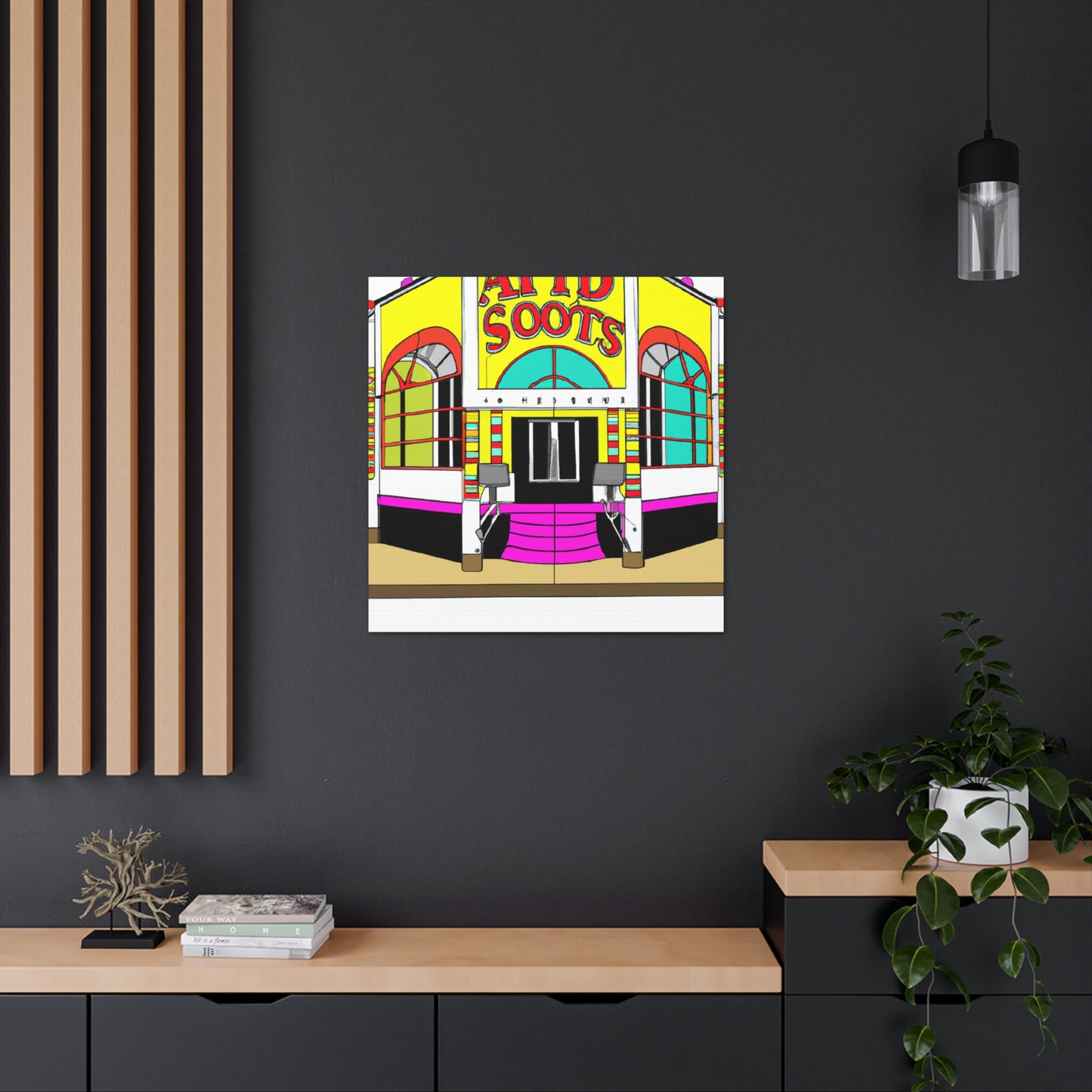 Cosmo Retro Arcade. - Canvas - Pop Art