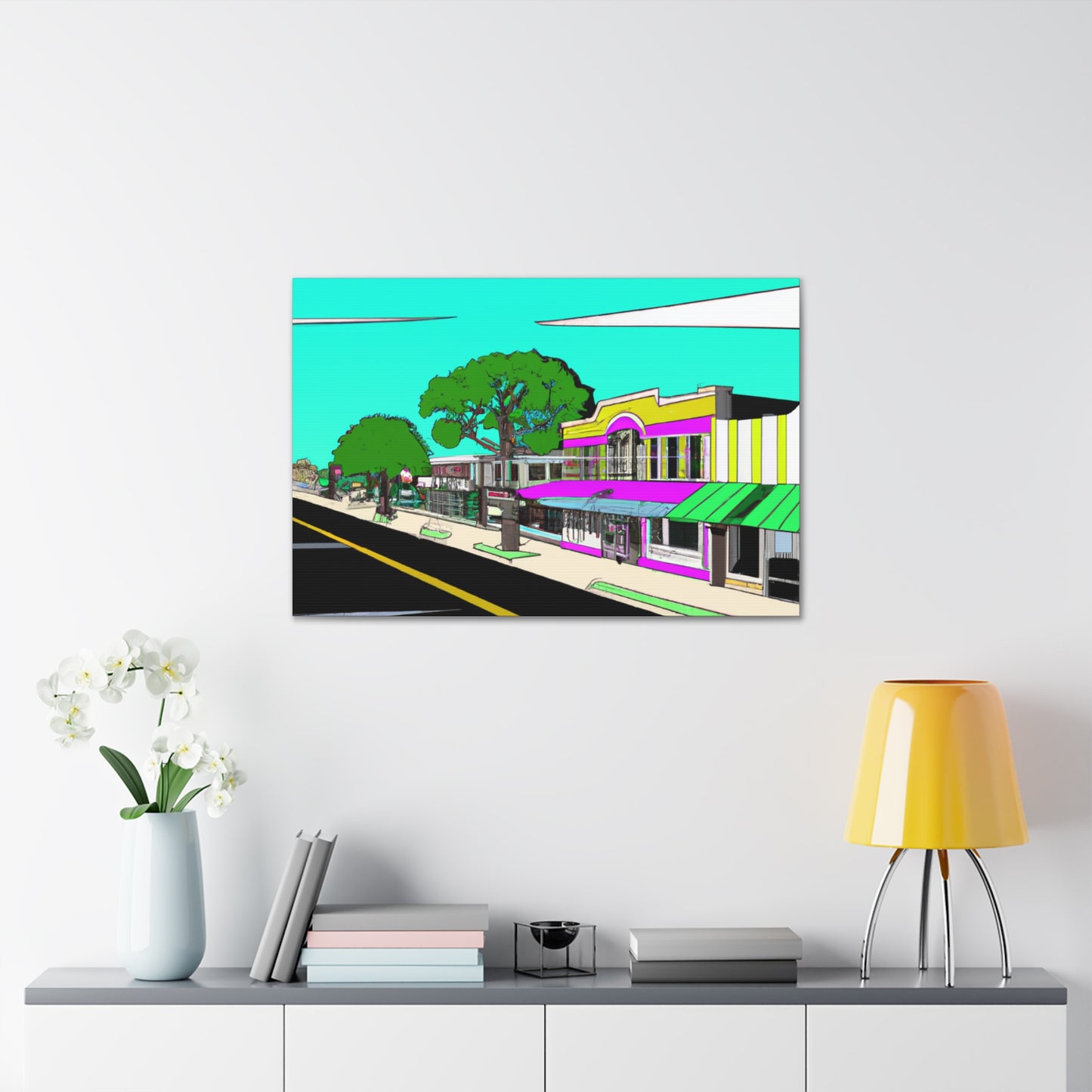 "Bop-A-Rama" - Pop Canvas