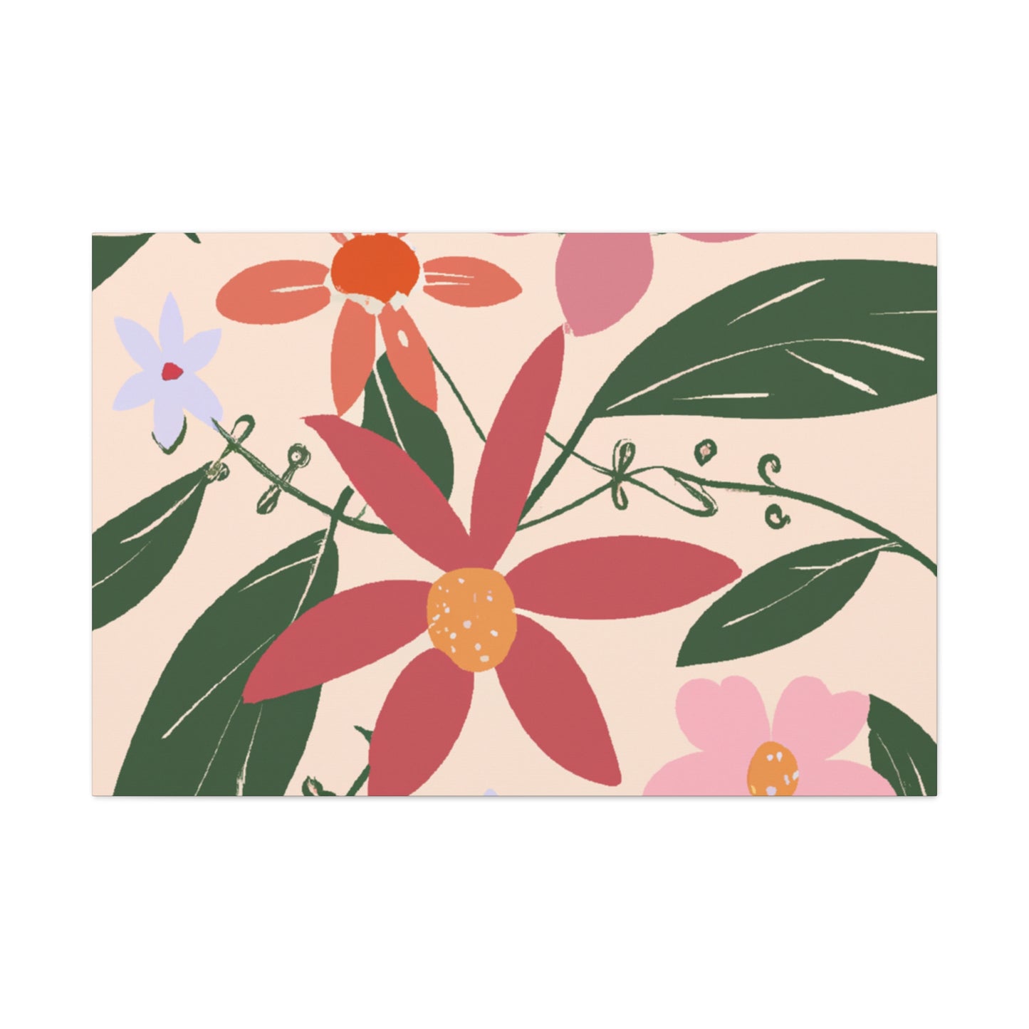 Poppyshine - Floral - Canvas