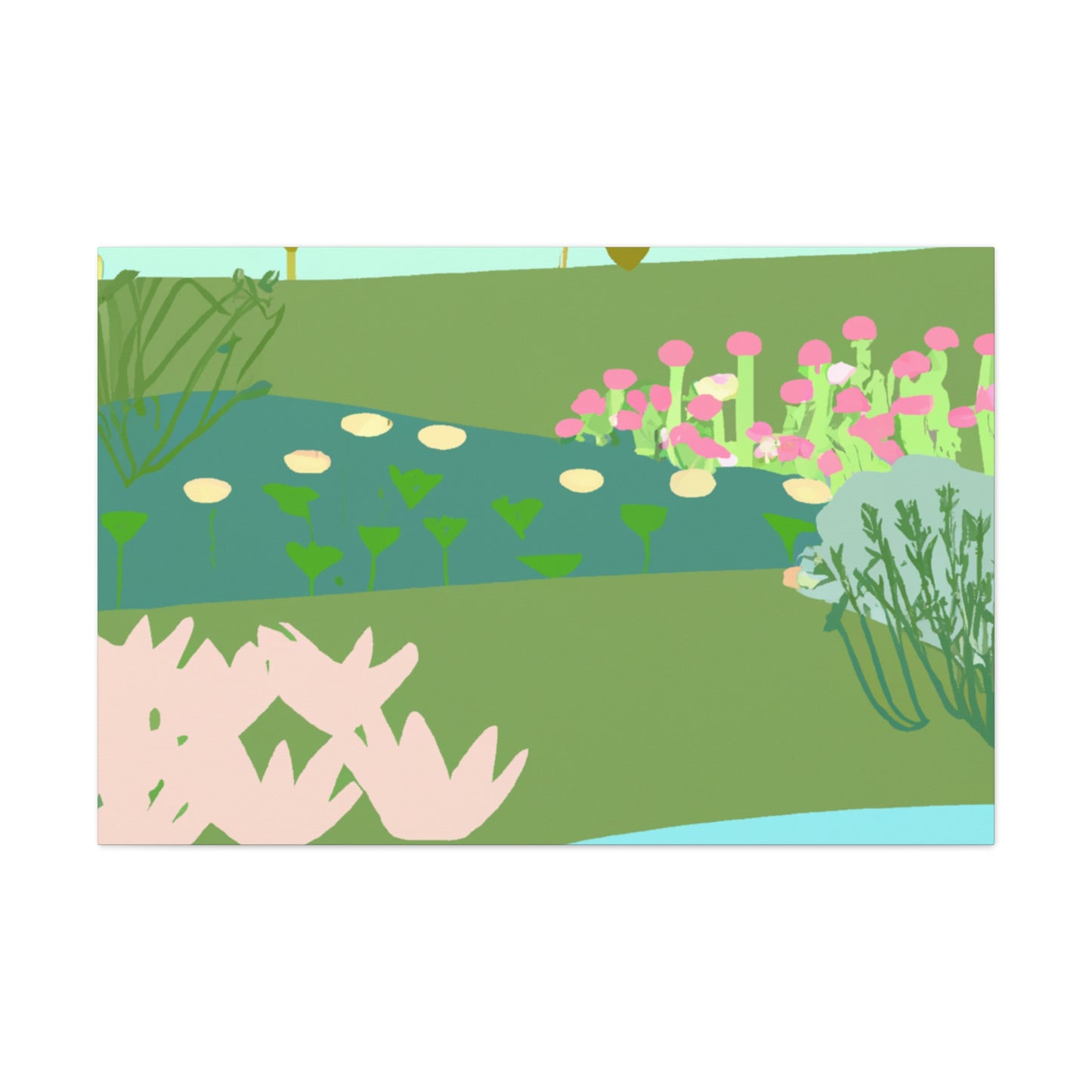 Garden of Delights - Landscape - Canvas