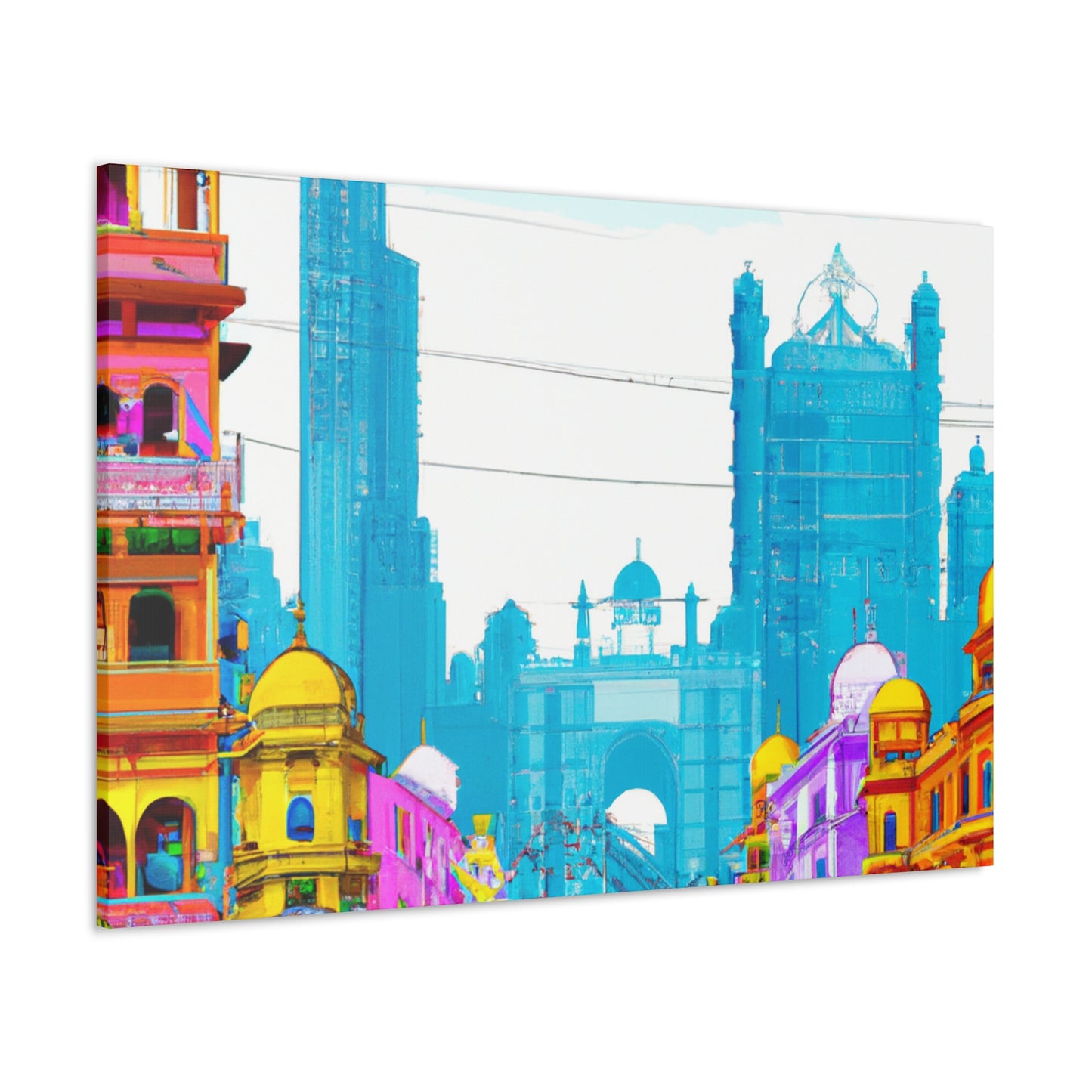 Vibrant Visions - Destination India - Canvas