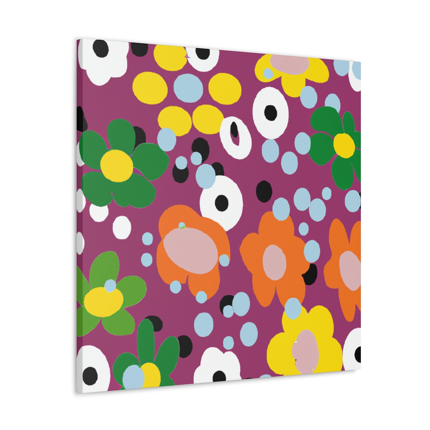 "Floral Fantasia" - Floral Canvas