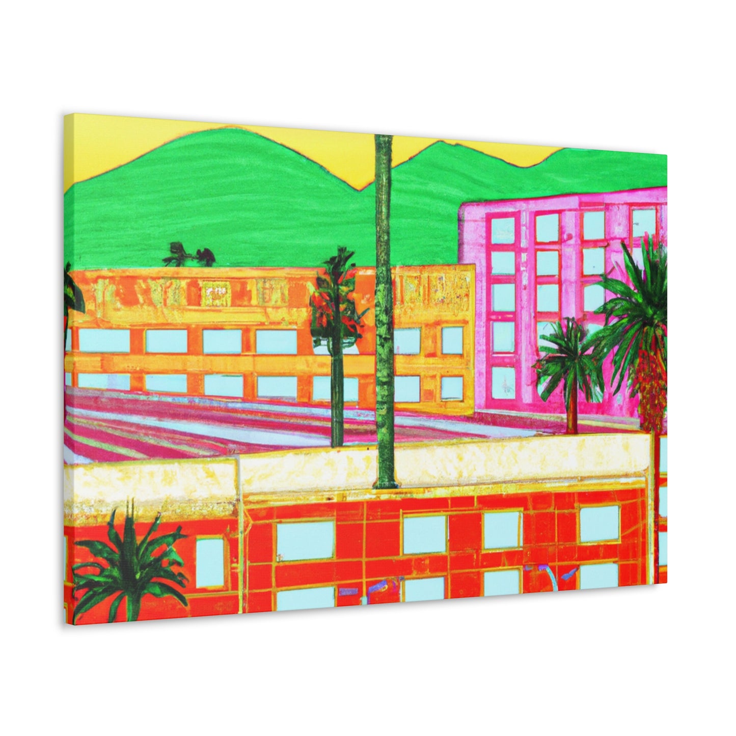 Sahara Splendor - Architectural - Canvas