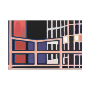 The Fabergé Palace: An Art Deco Masterpiece. - Canvas - Architectural
