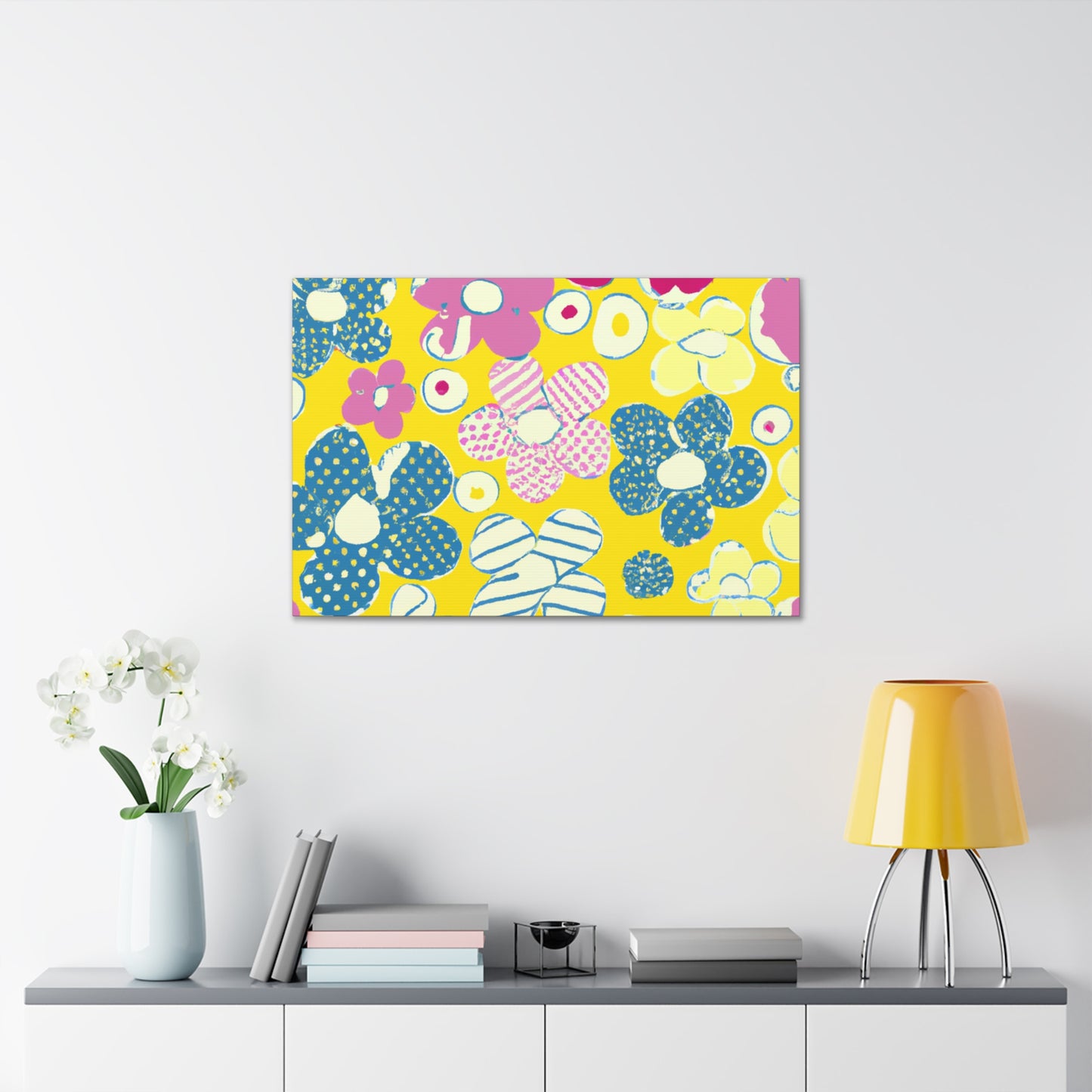 Amaranthine Blooms. - Floral Canvas