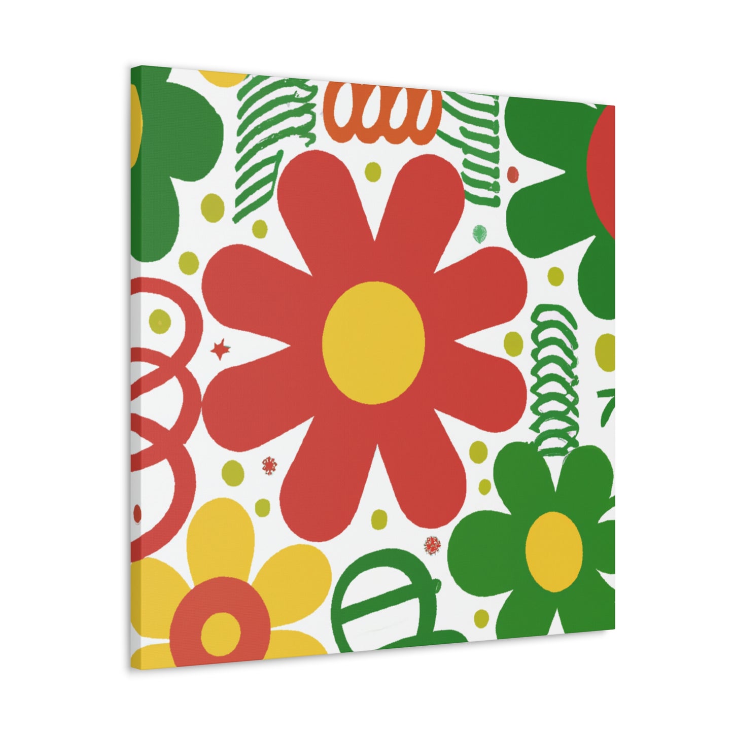 Flowerful Fancies - Floral Canvas