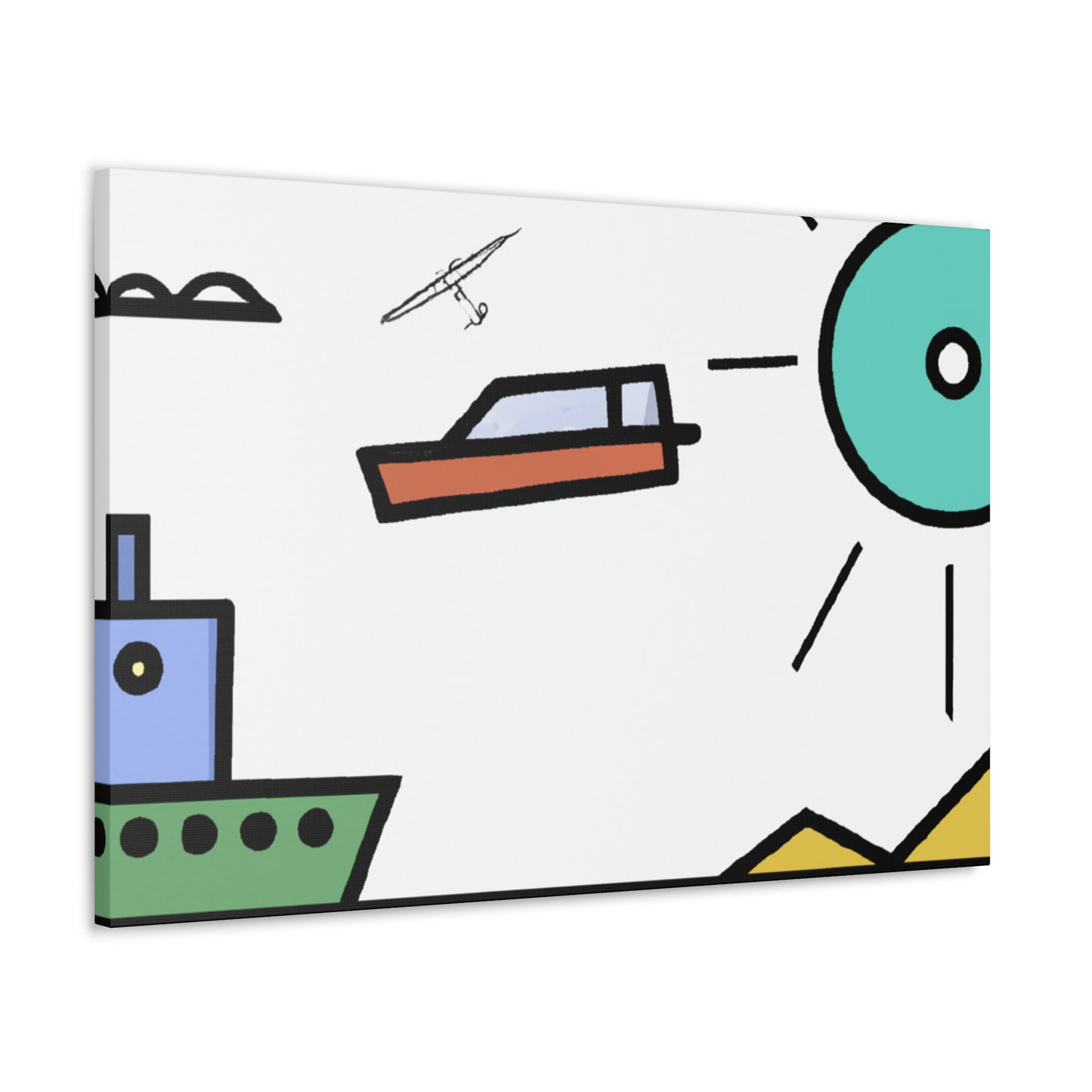 CrispLines - Minimalism - Canvas