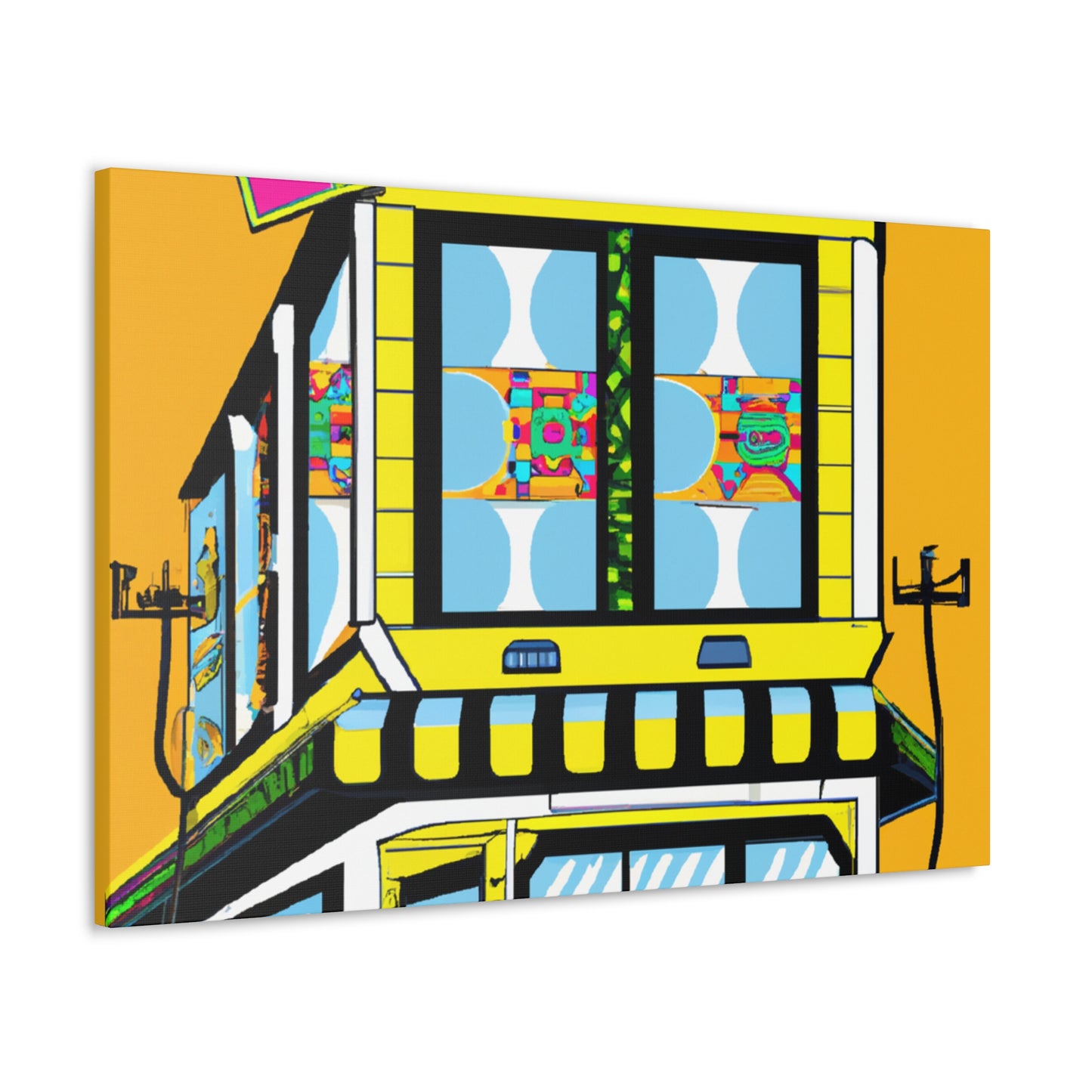 Moonshine Milkshake Parlor - Canvas - Pop Art