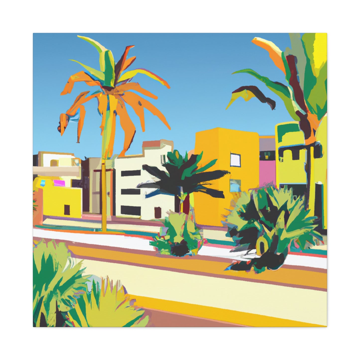 Sandscarp - Architectural - Canvas