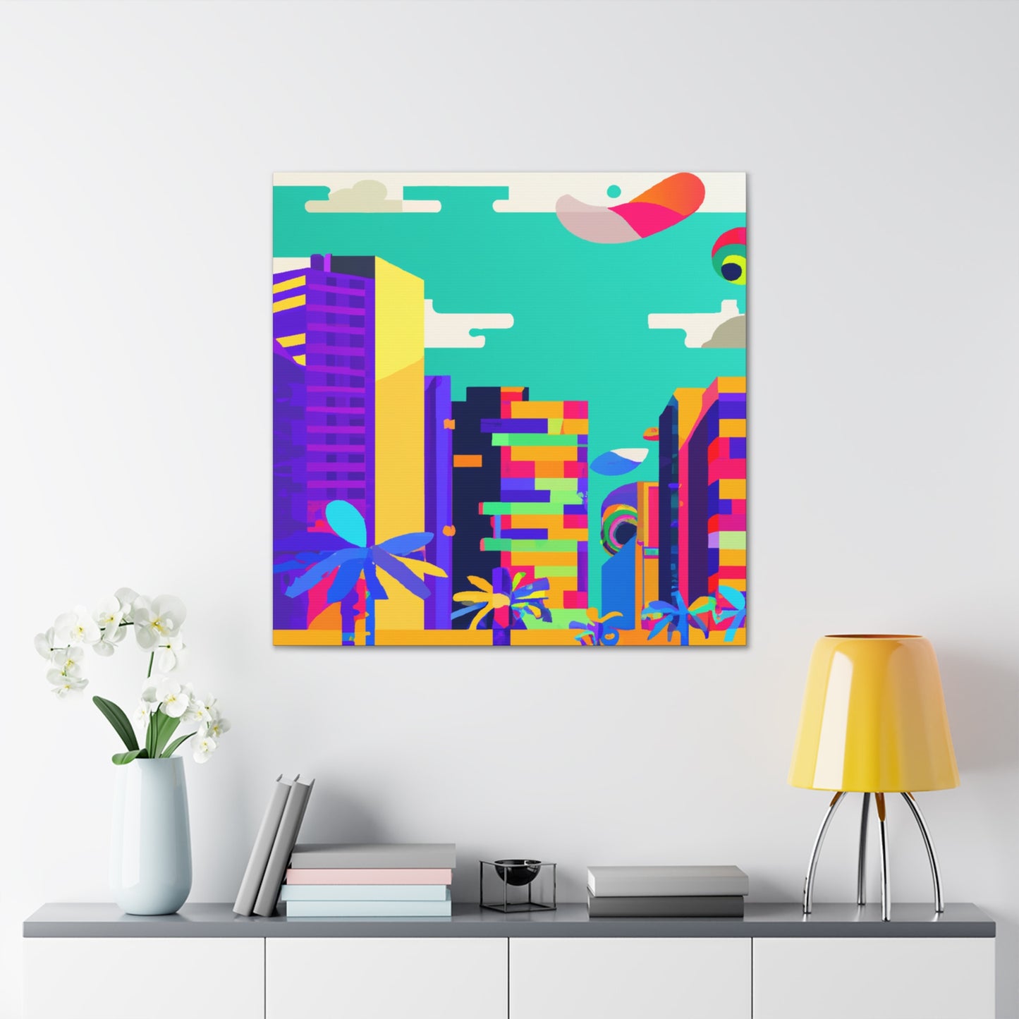 Yacuruna-South America - Canvas