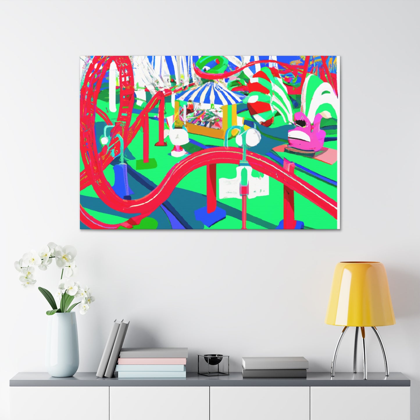 Sleigh Ride Spectacular - Amusement - Canvas