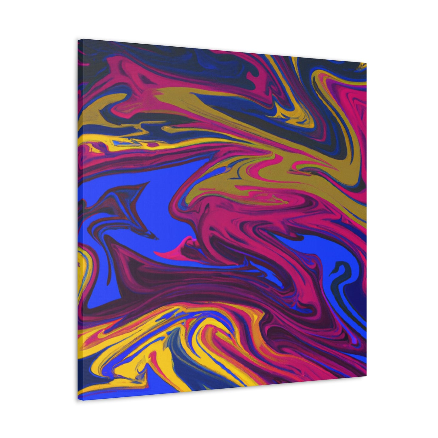 Aquabloom - Abstract - Canvas