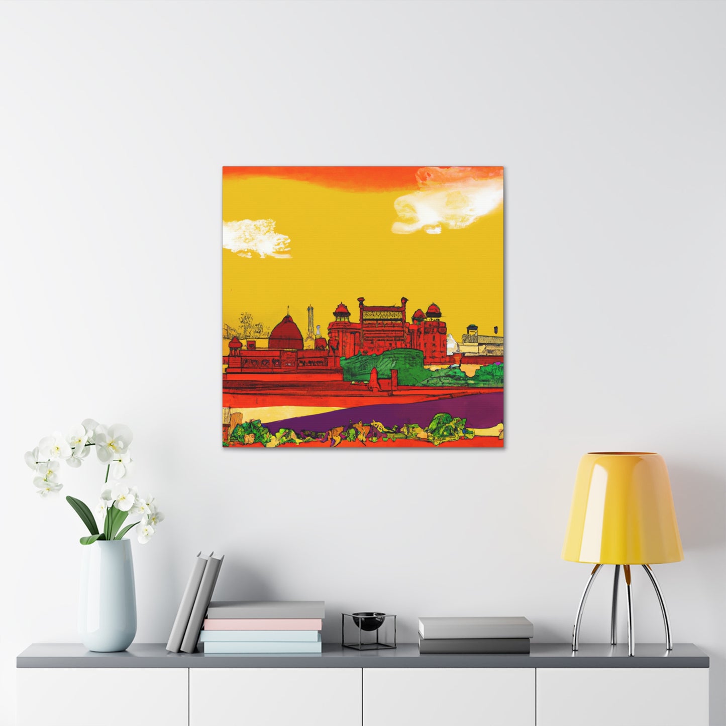 Kashmir Shores - Destination India - Canvas