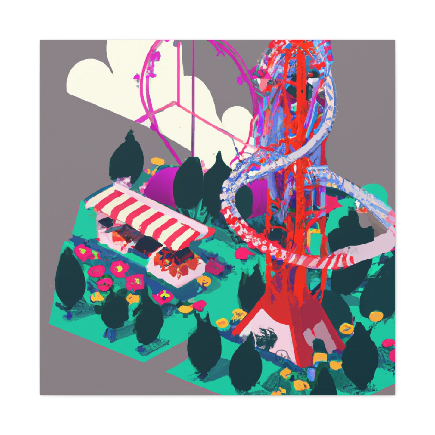 Fantasy Fields - Amusement - Canvas