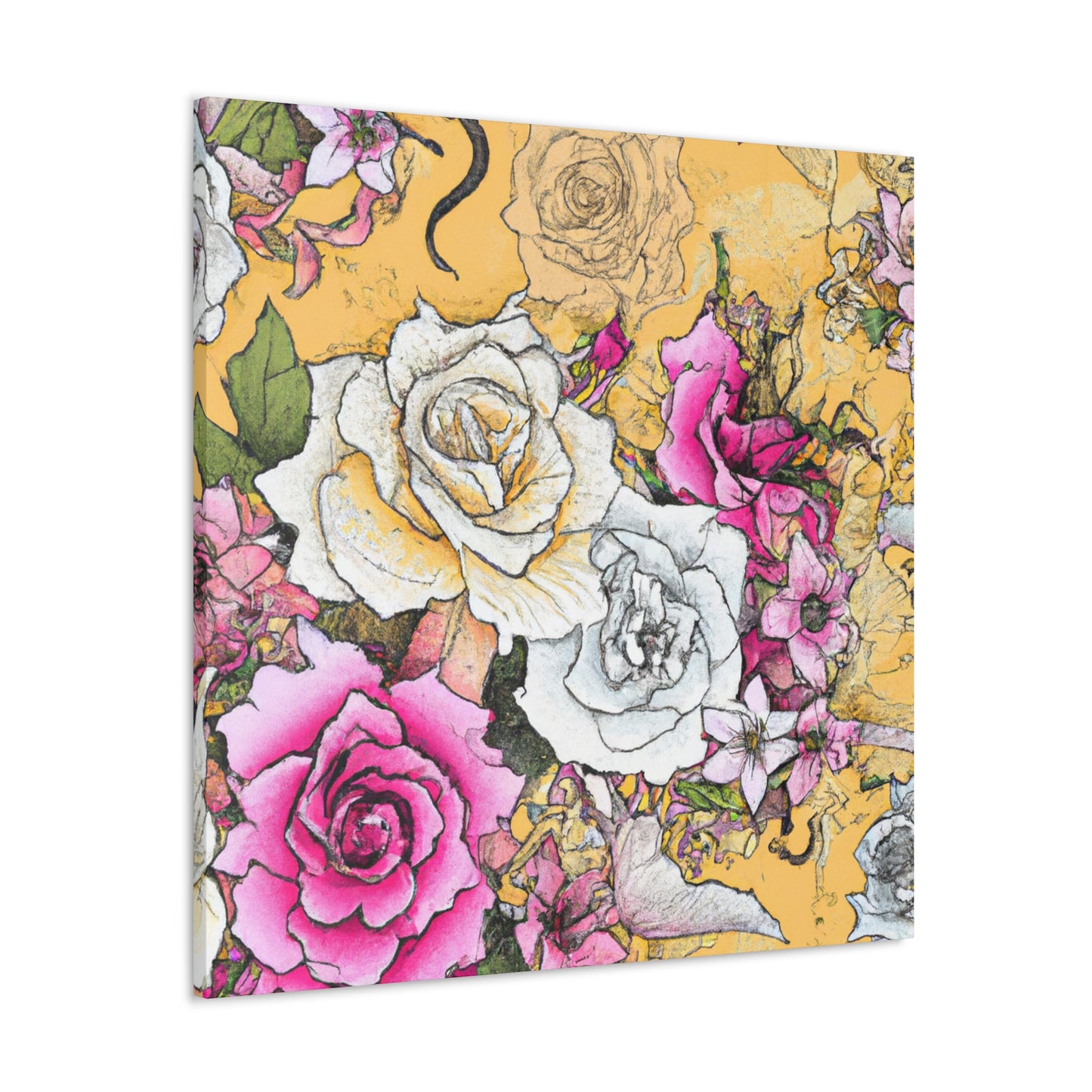 Blossomtopia - Floral - Canvas