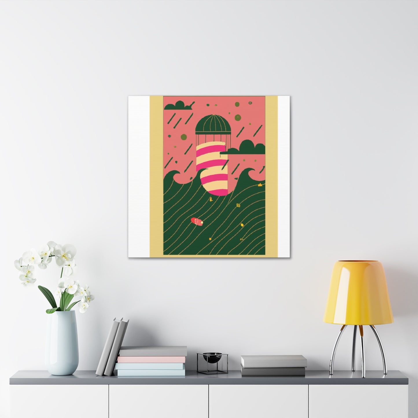 Pixellated Perfection - Minimalism - Canvas