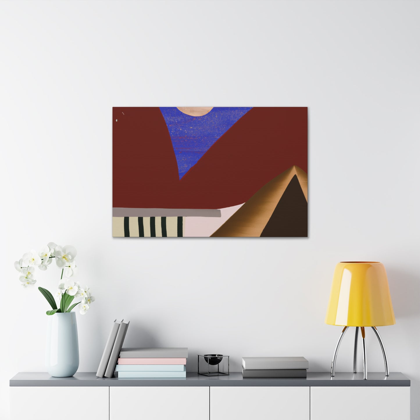 Pyramid Looper - Midcentury Canvas