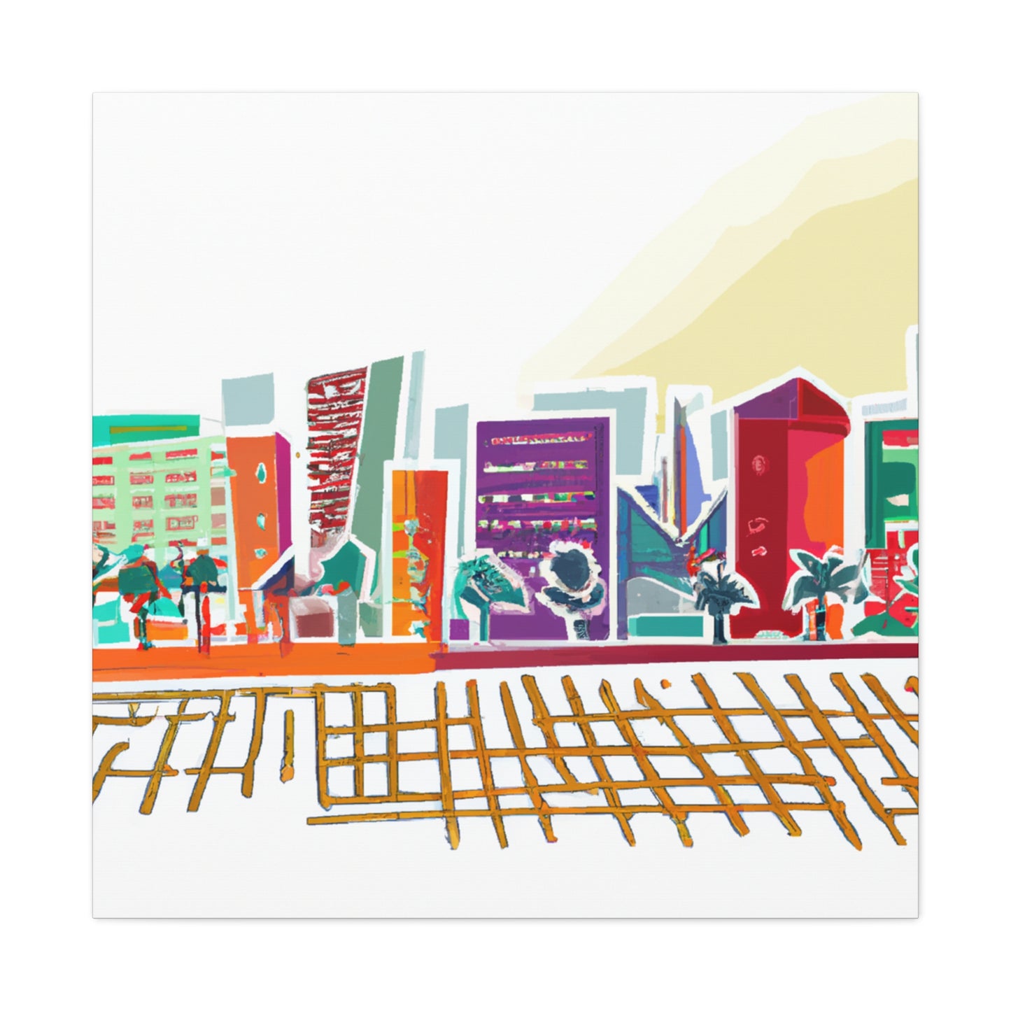Yasmina - Middle East - Canvas