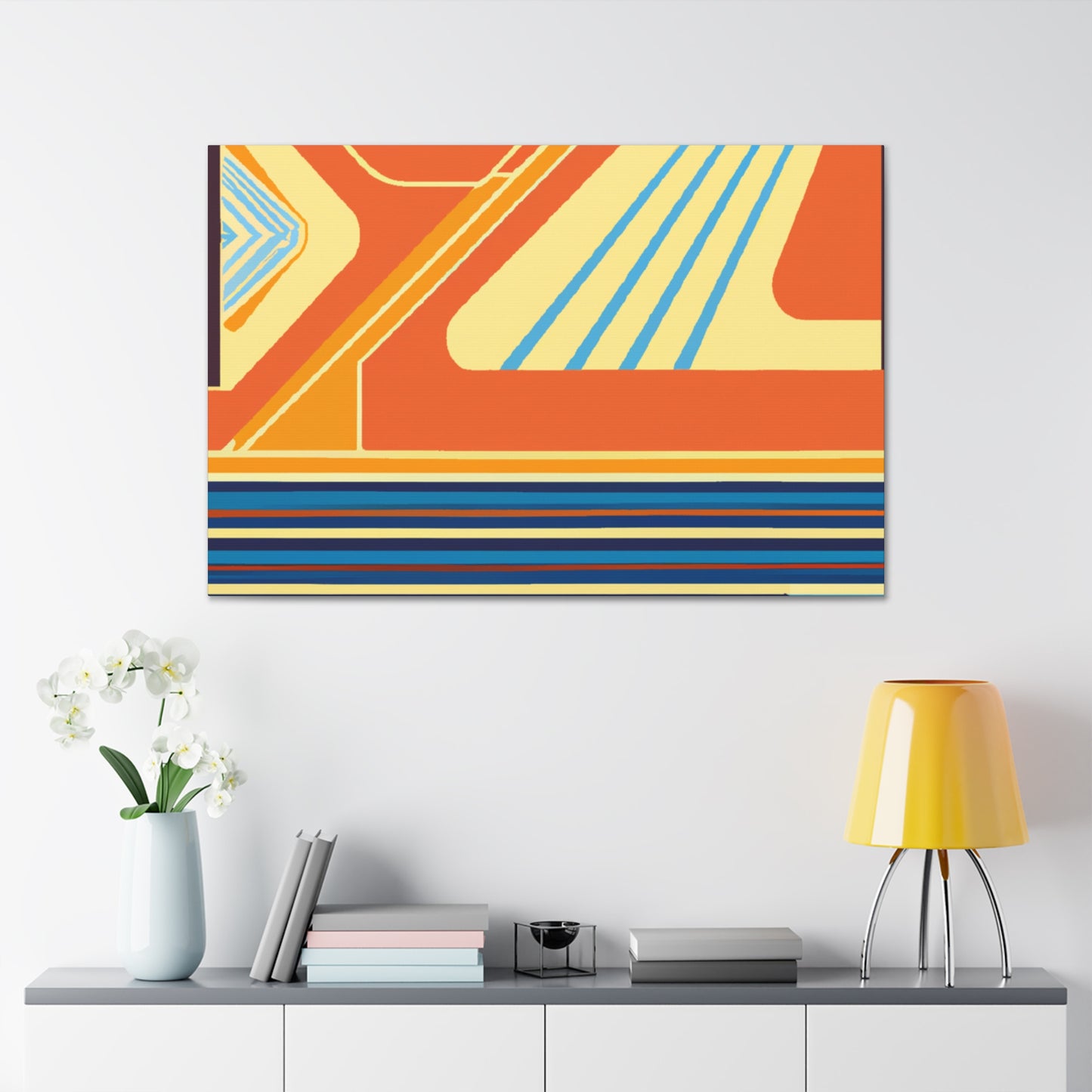 Brilliant! - Midcentury Canvas