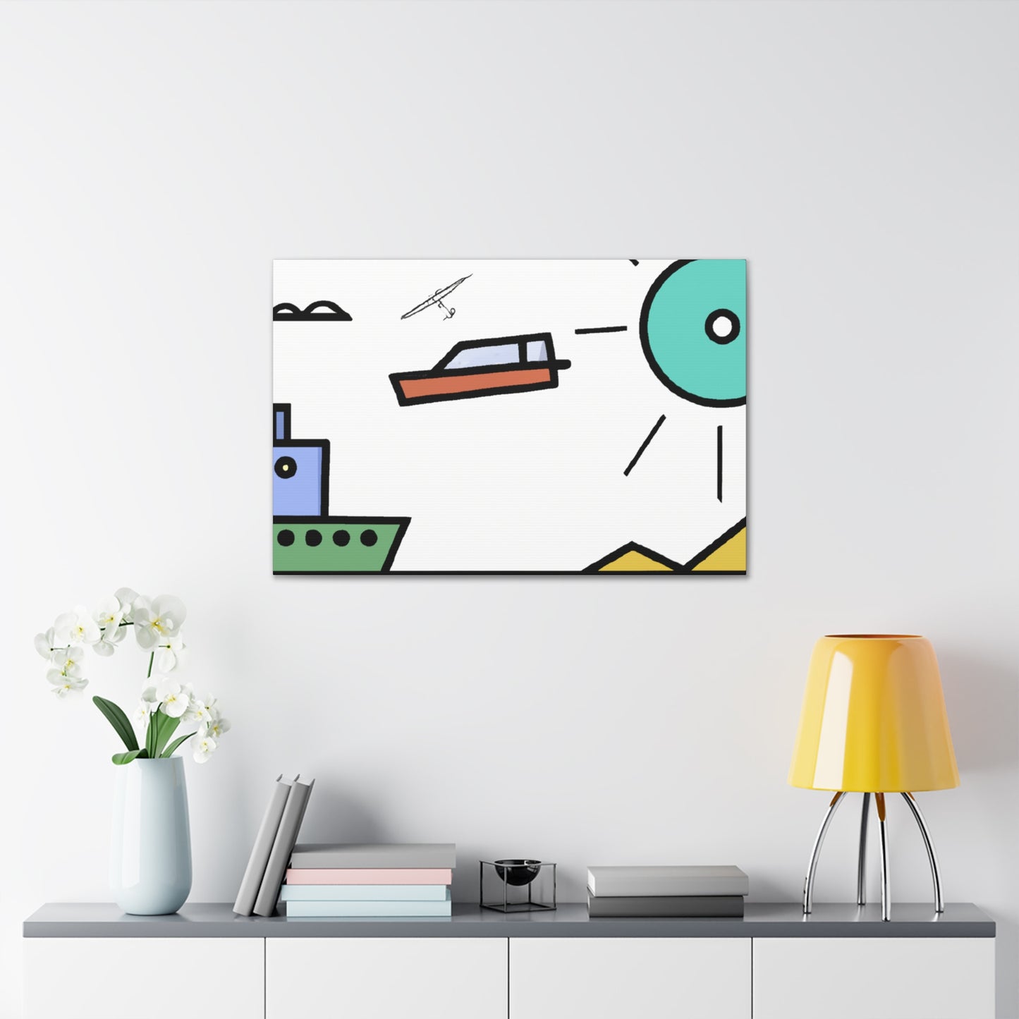 CrispLines - Minimalism - Canvas
