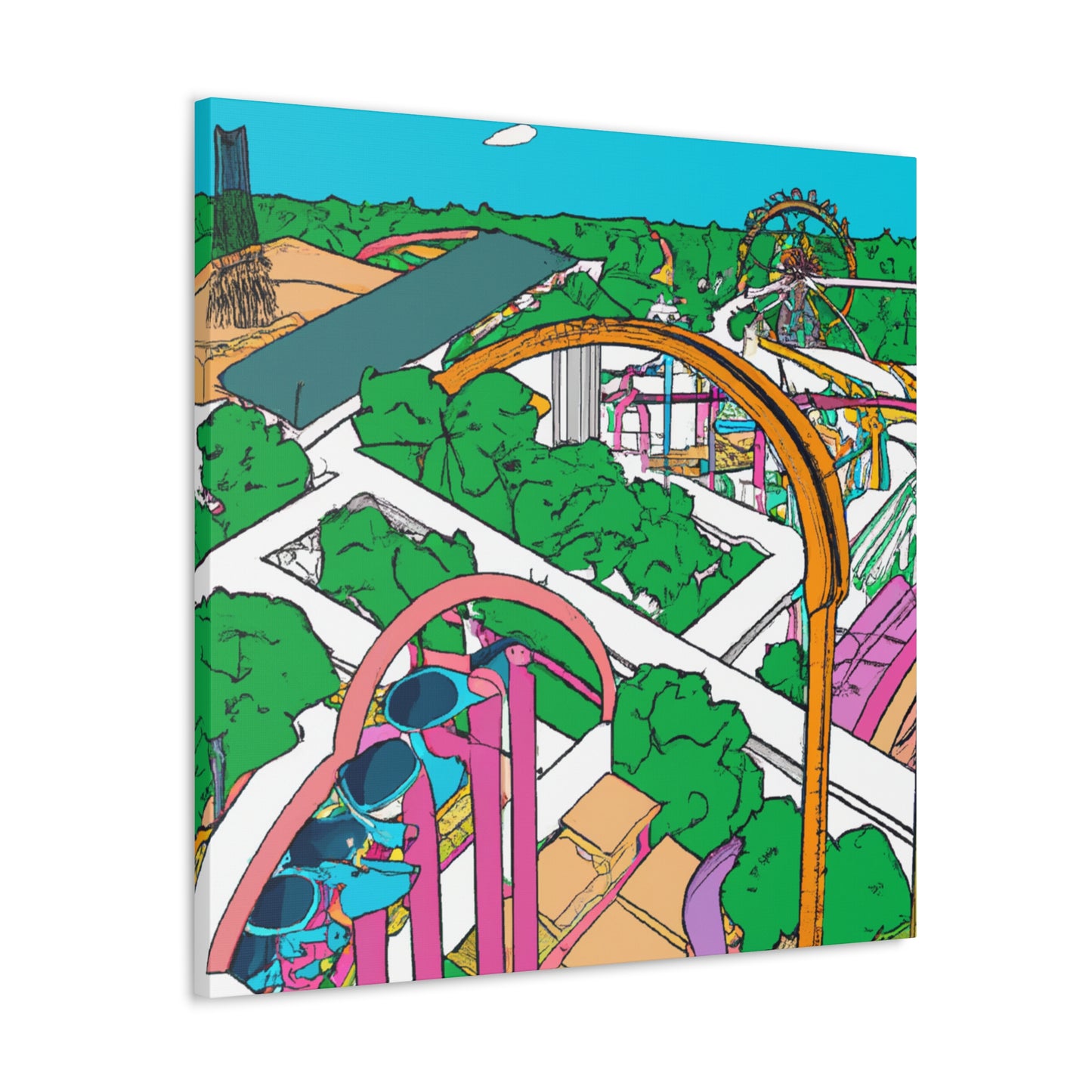 Fantasy Forests - Amusement - Canvas