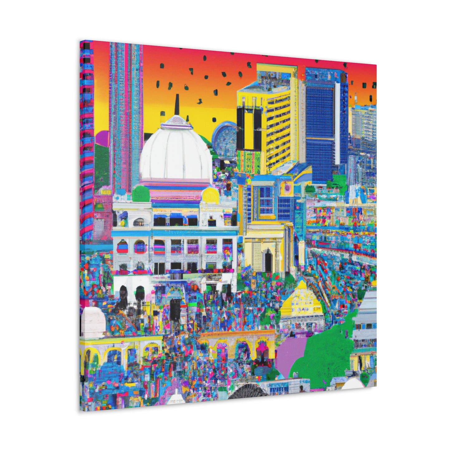 Udan- Destination India - Canvas