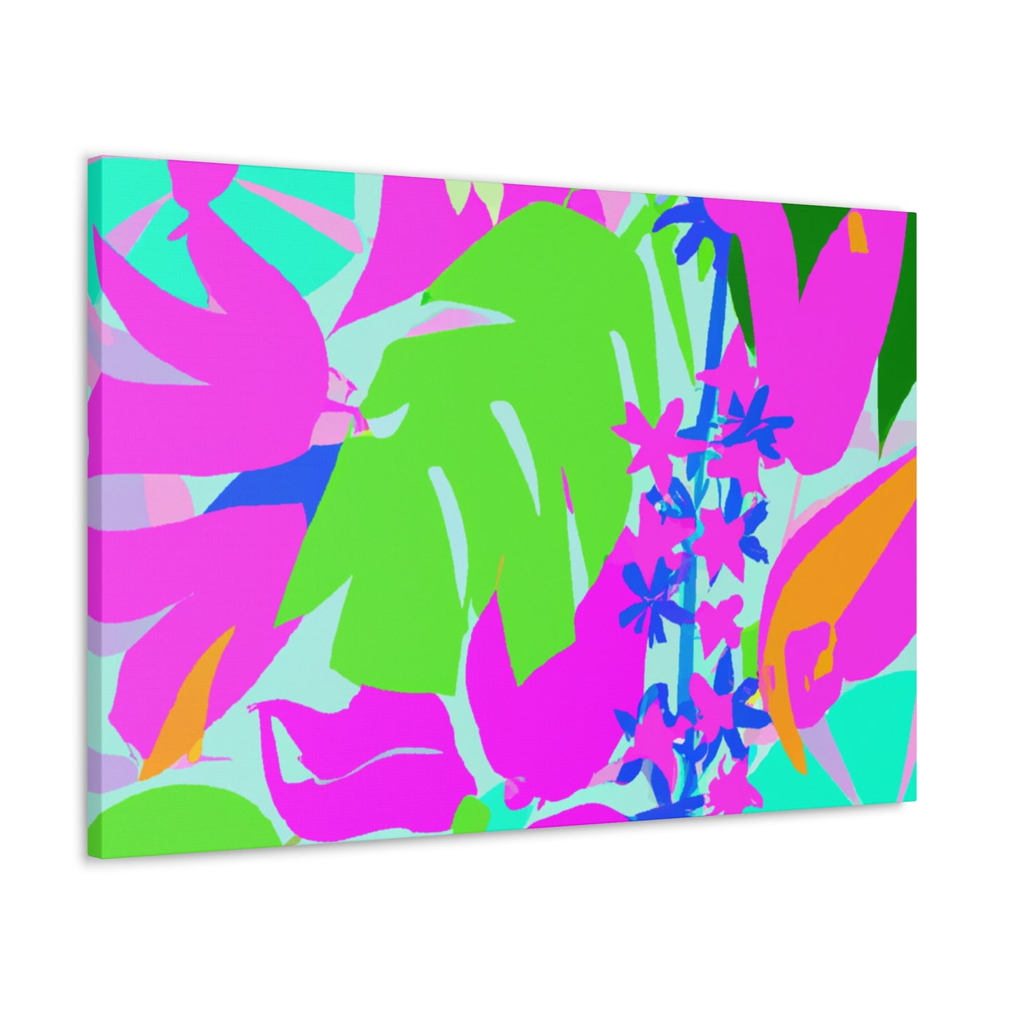 Flower Fling: Floral Canvas