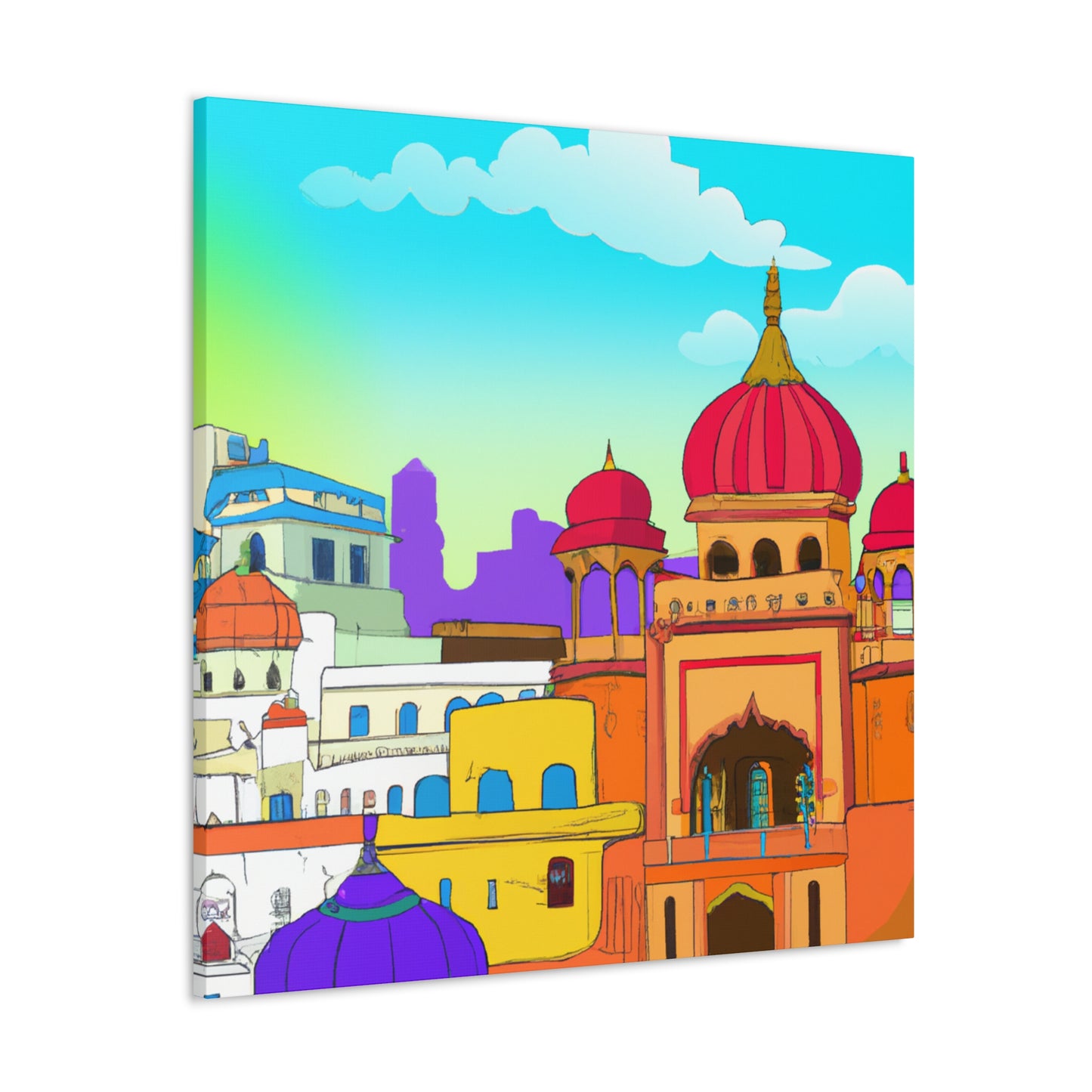 RosariTaj - Destination India - Canvas