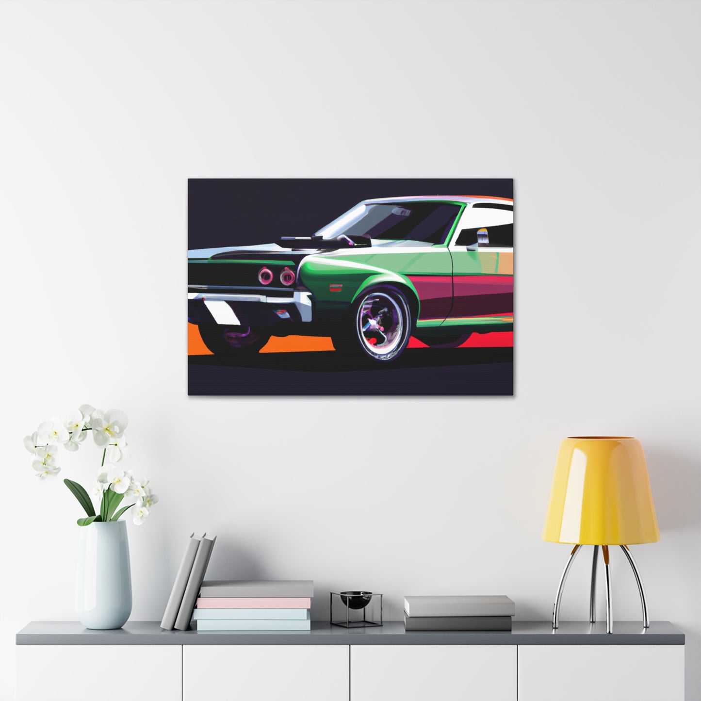 Sky Rocket - Automobile - Canvas