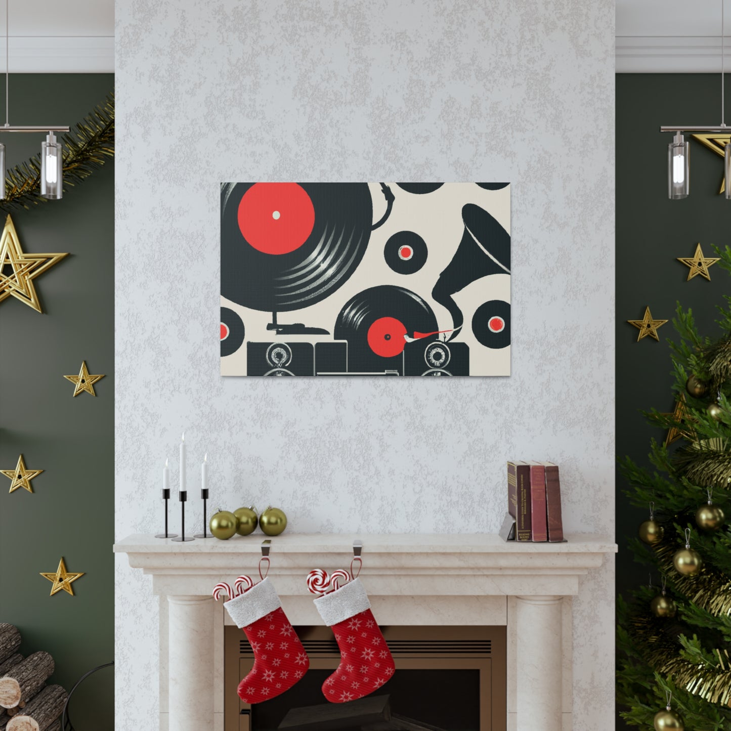 The Vinyl Studio - Retro Music and Film Canvas
