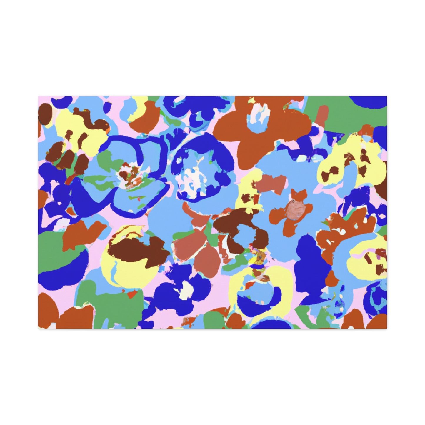 Serene Petals - Floral Canvas