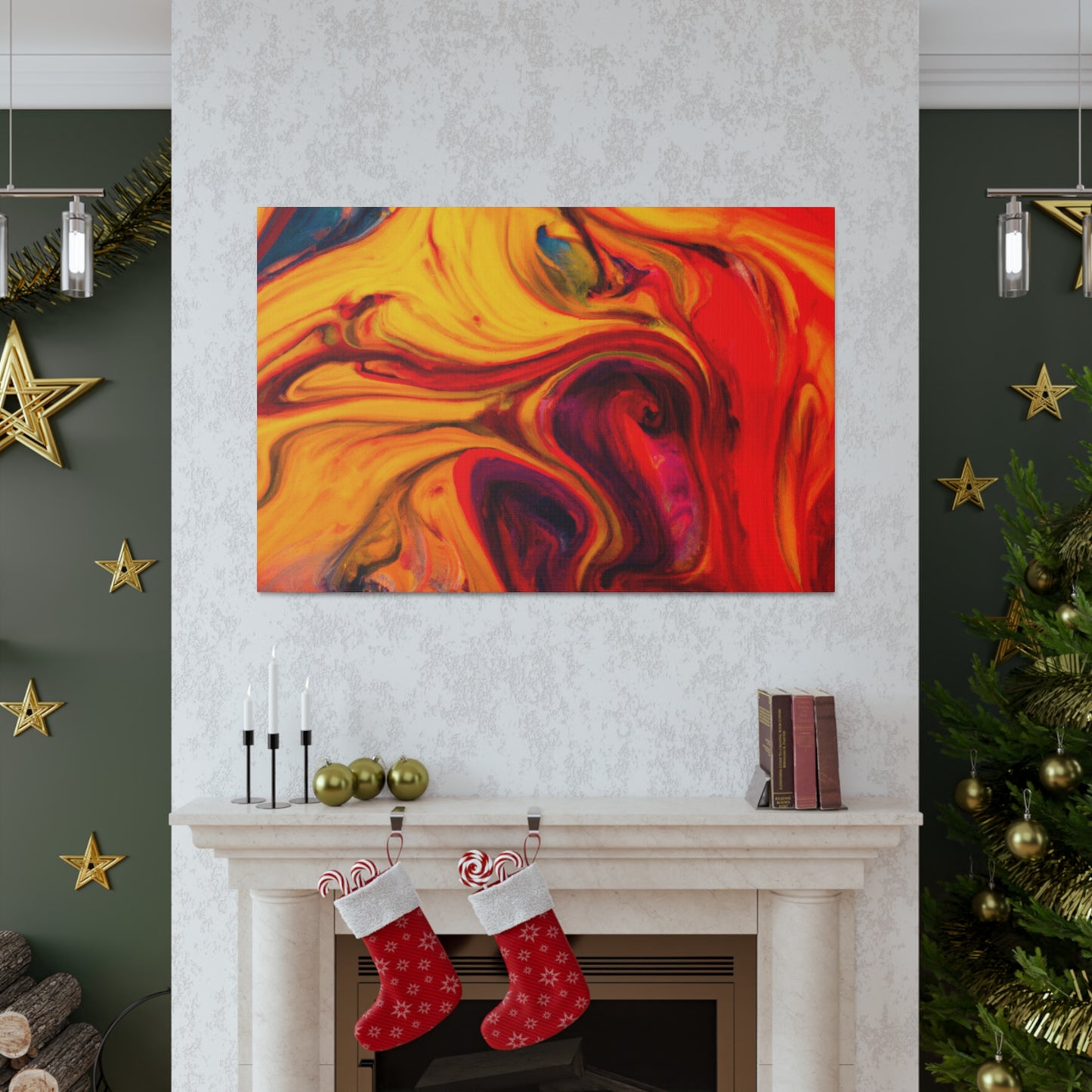 Fury - Abstract Canvas