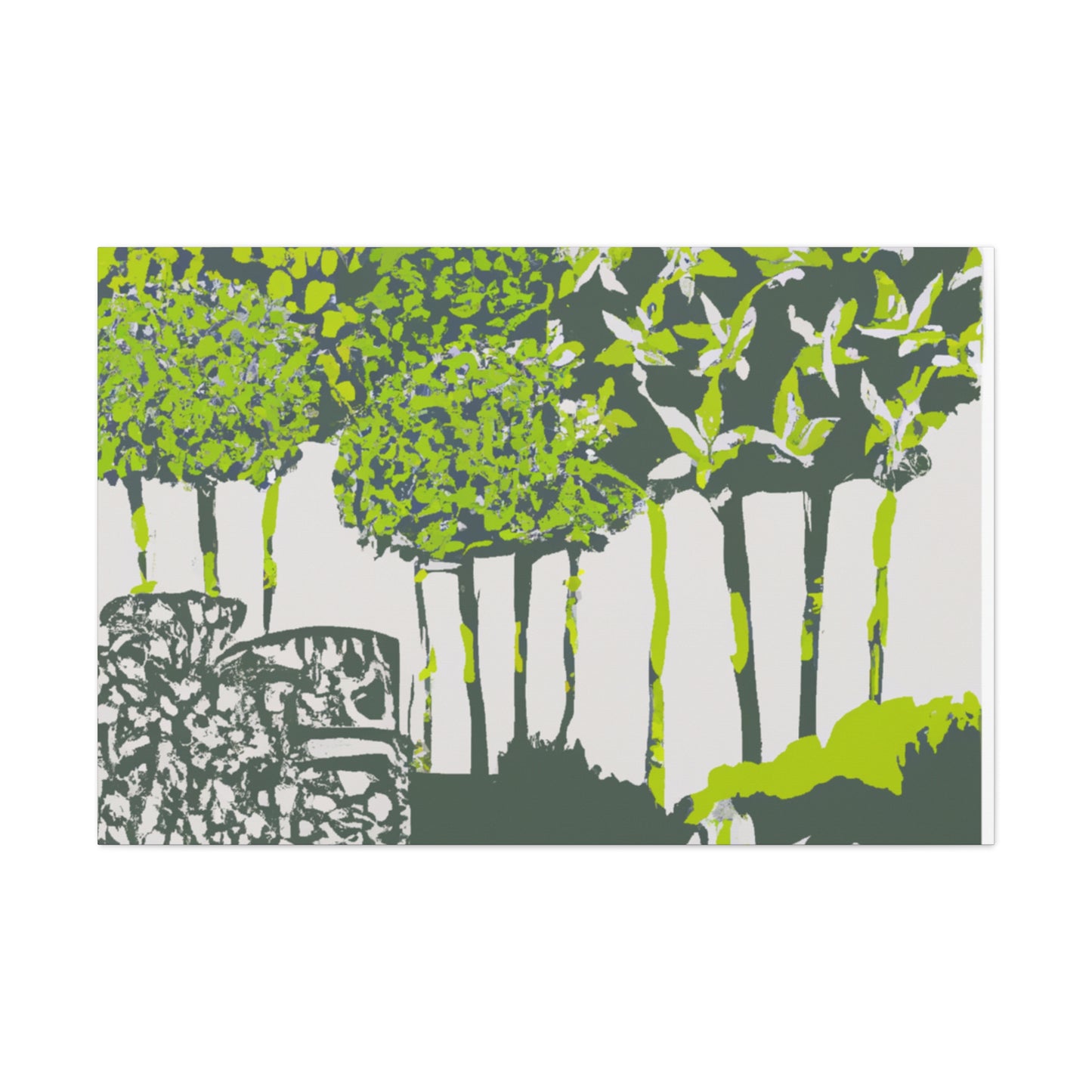 Bloomtopia Landscape - Canvas