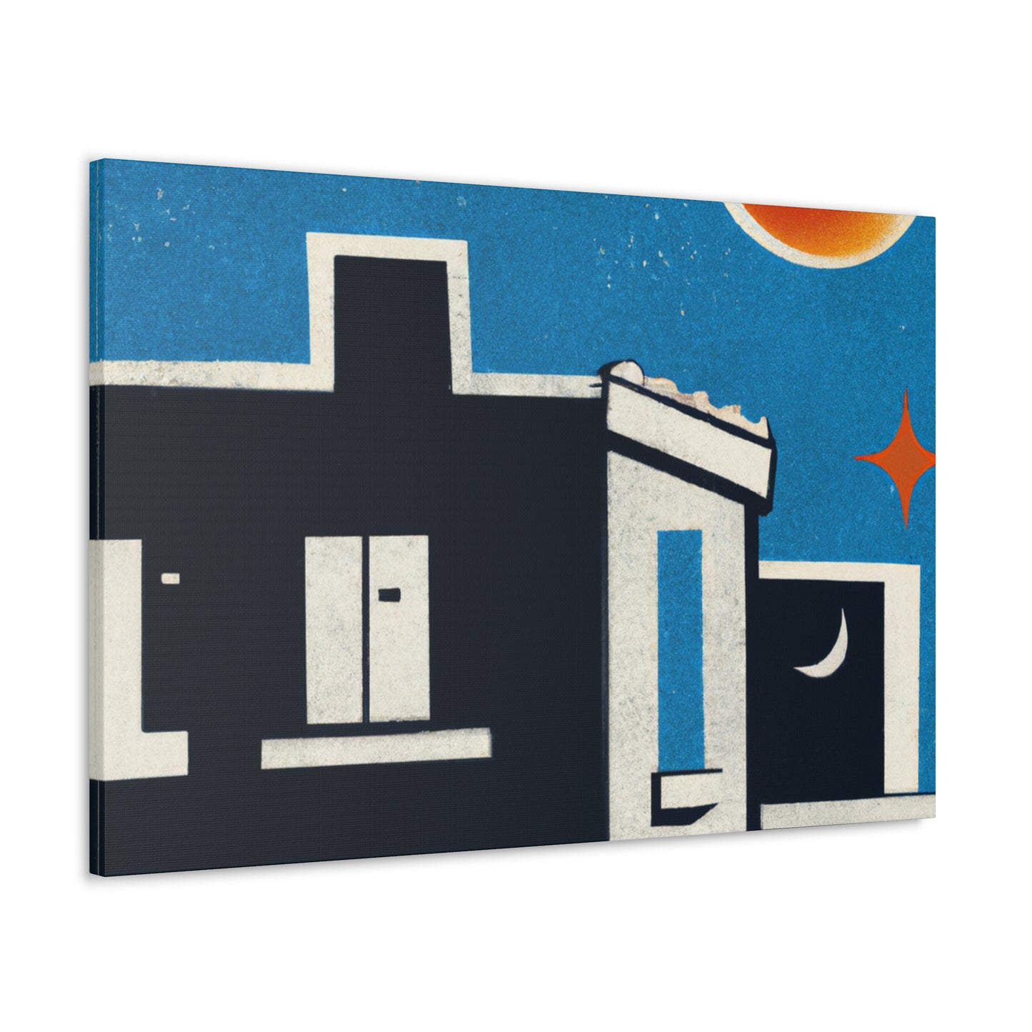 Funky Town - Midcentury Canvas