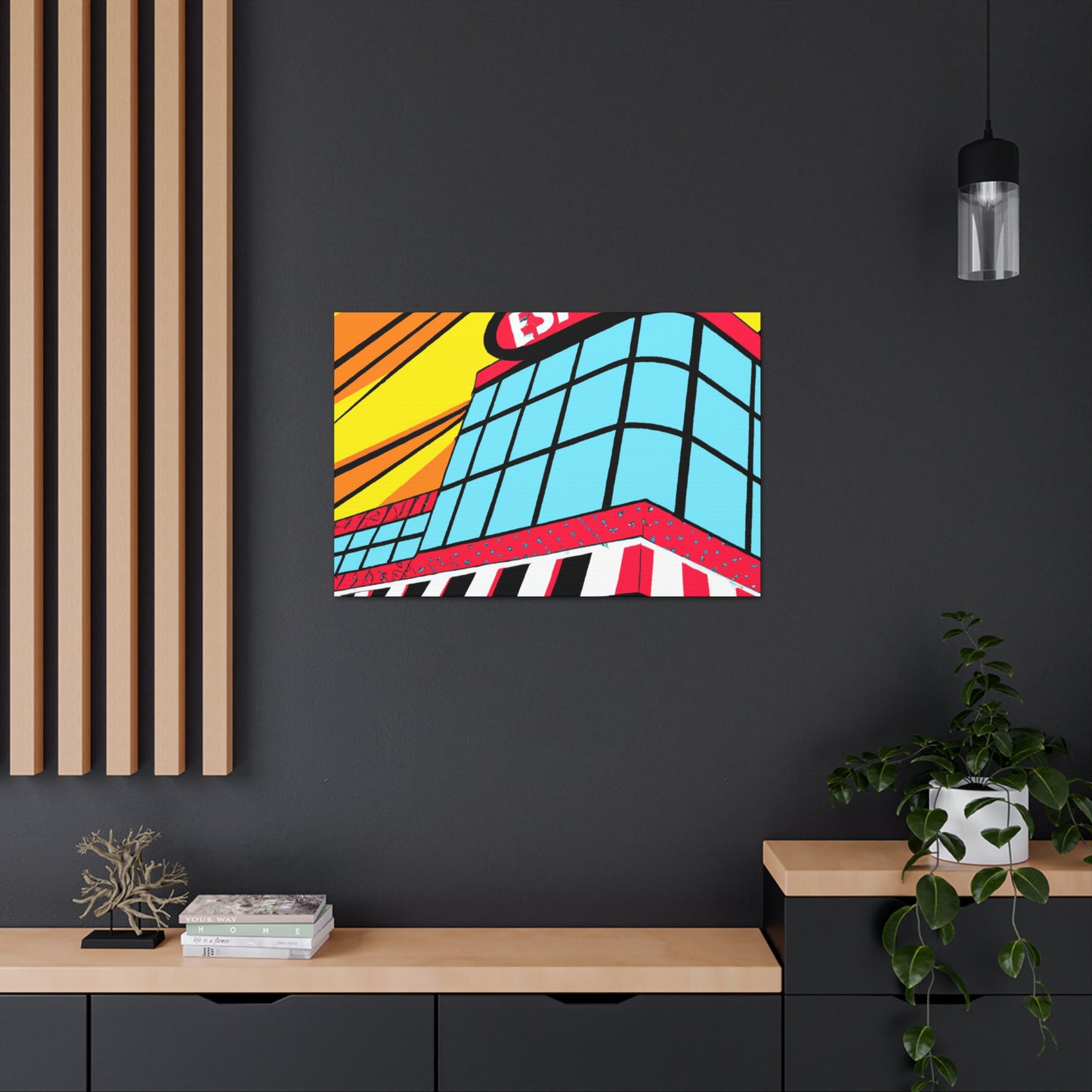 'Twist & Record Studio' - Canvas - Pop Art