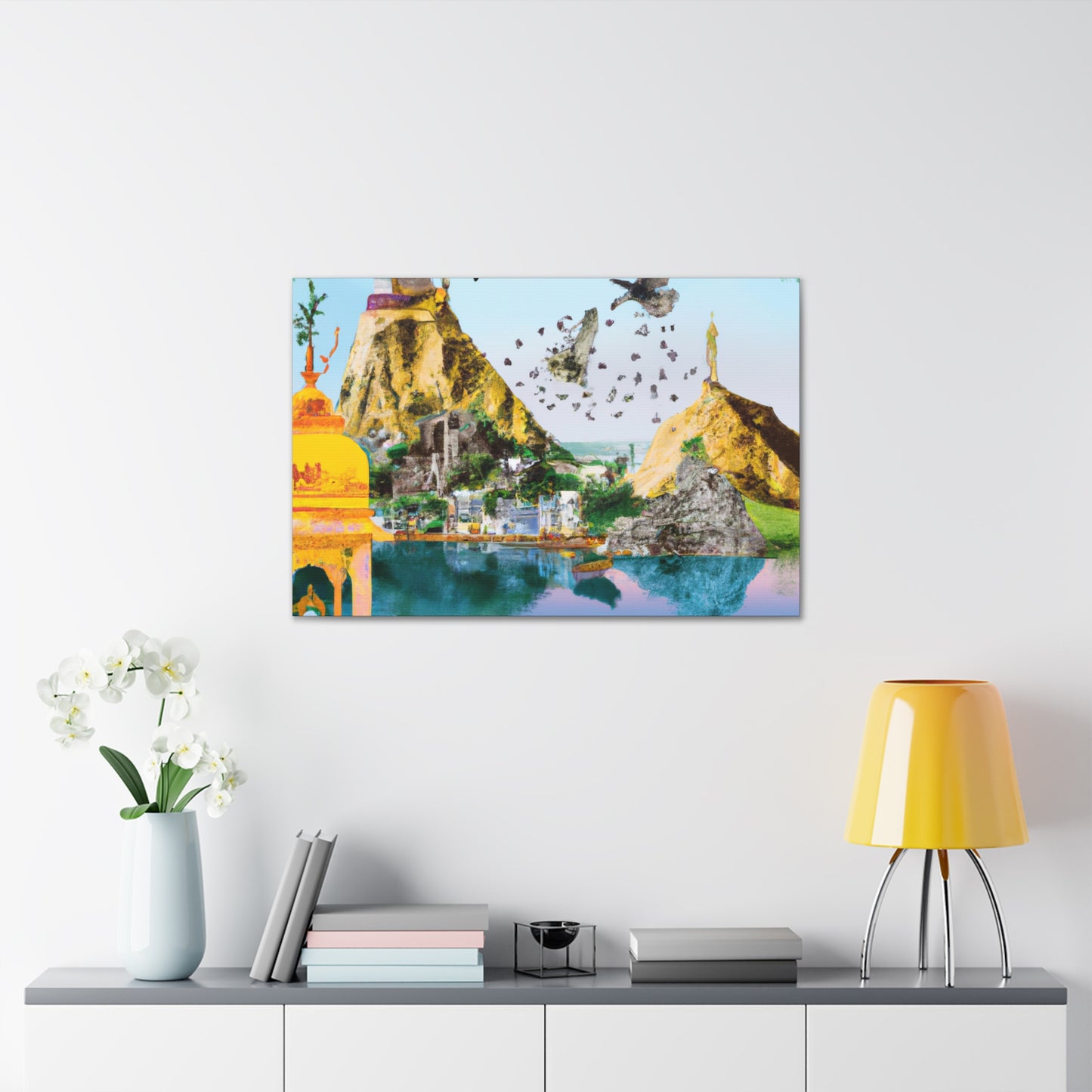 Vibrant Lights - Destination India - Canvas