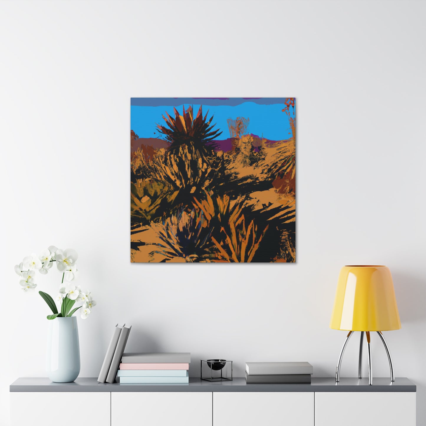 Sandmoon Landscape - Canvas - Desertt