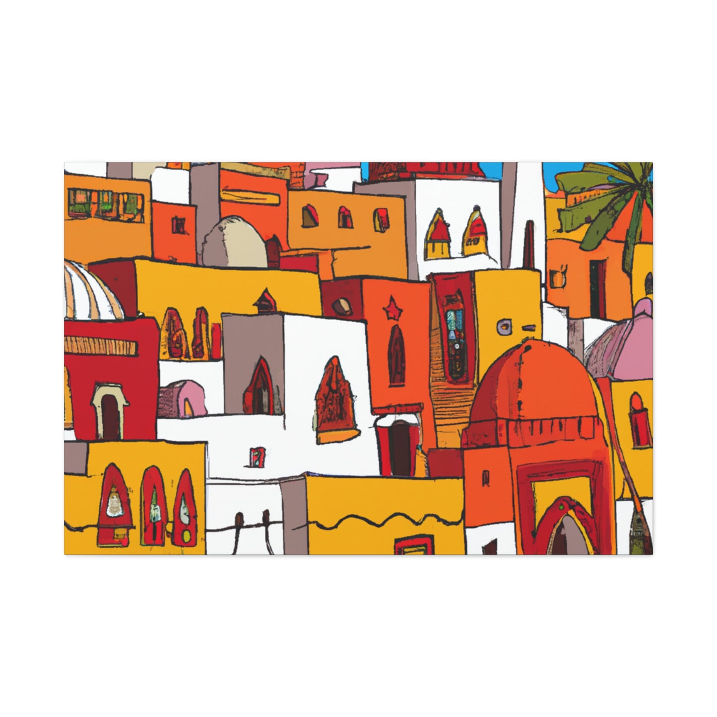 Azizah al-Balquis - Morraco - Canvas